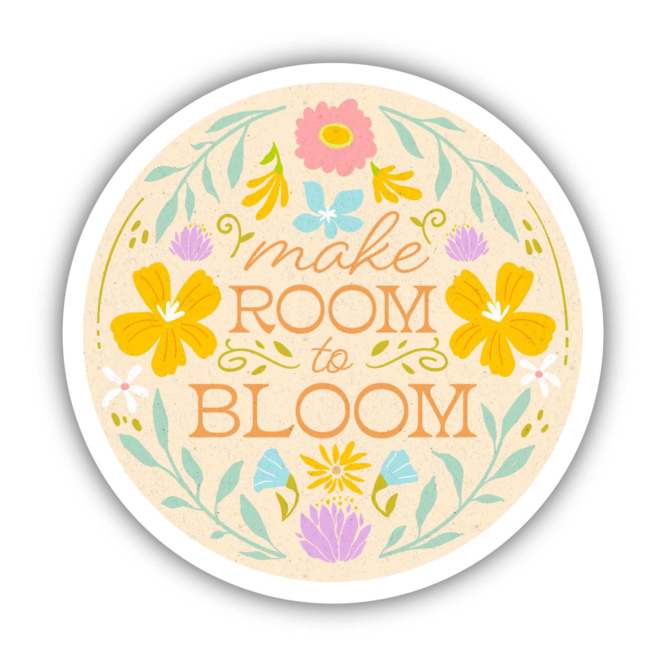  Make Room To Bloom Sticker、mySite、elrpsem3k