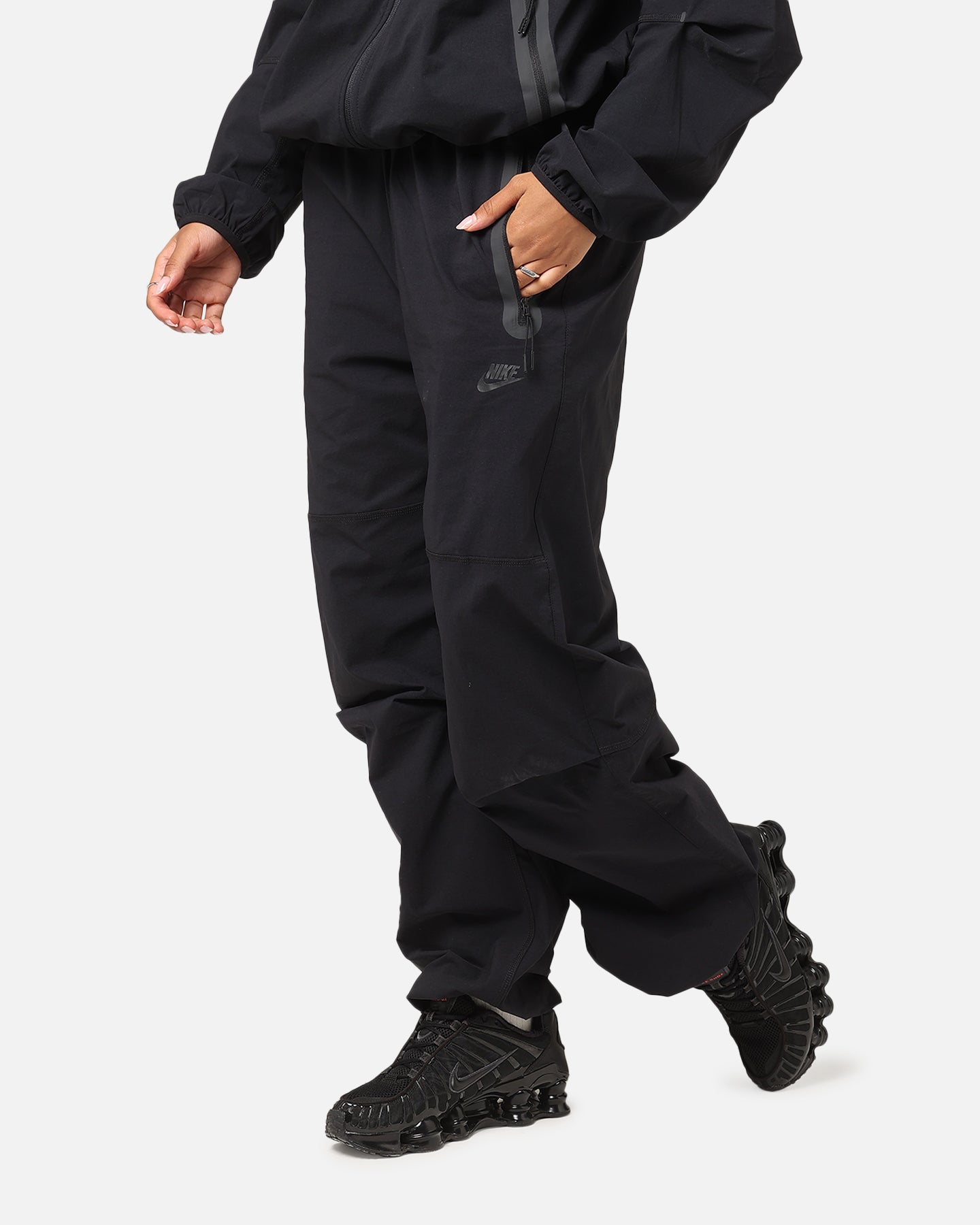 Nike Tech Woven Oversized Pants Black/Black/Black、mySite、zt4zffjzw