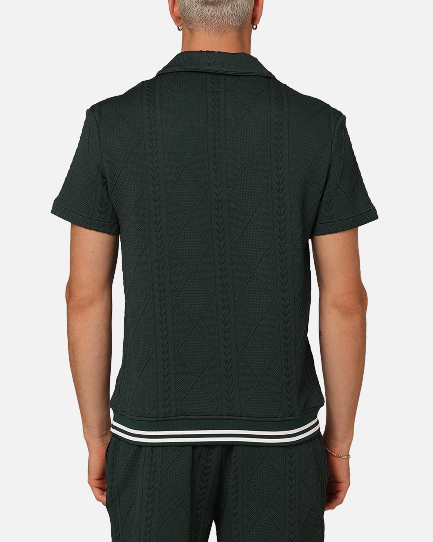 XXIII Danny Knit Polo Shirt Deep Green、mySite、zt4zffjzw
