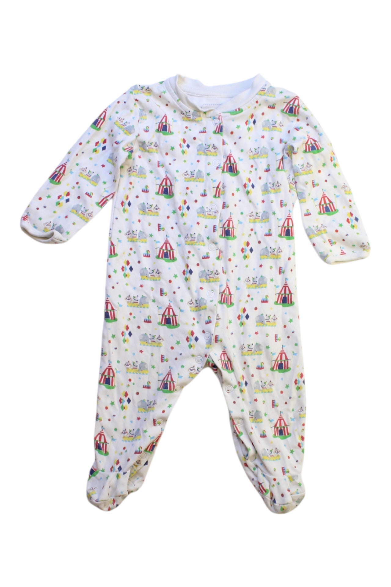 Jojo Maman B茅b茅 Printed Onesie 3-6M、mySite、g9winljtr