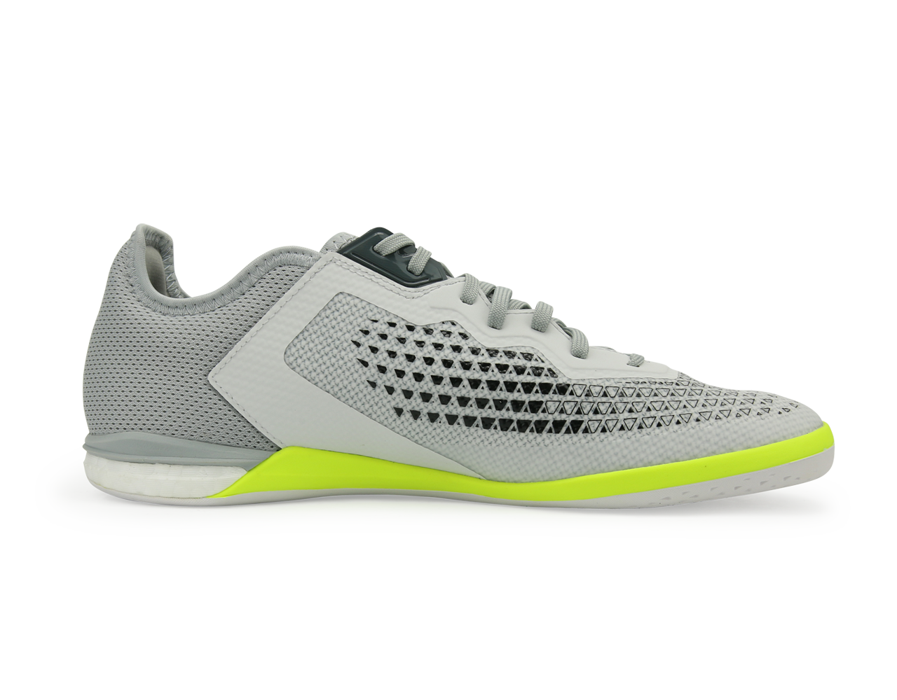 adidas Men's ACE 16.1 Court Indoor Soccer Shoes Crystal White/Onix/Solar/Yellow、mySite、noshort