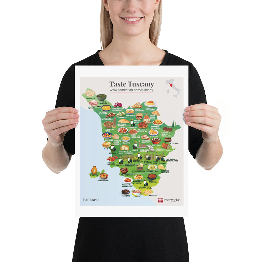 Taste Tuscany Poster (in)、mySite、camillekostekn