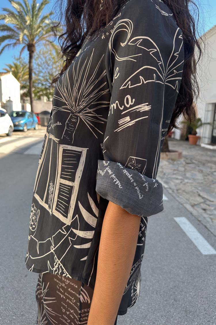 Mono Palma Miley Shirt、mySite、solidvoid