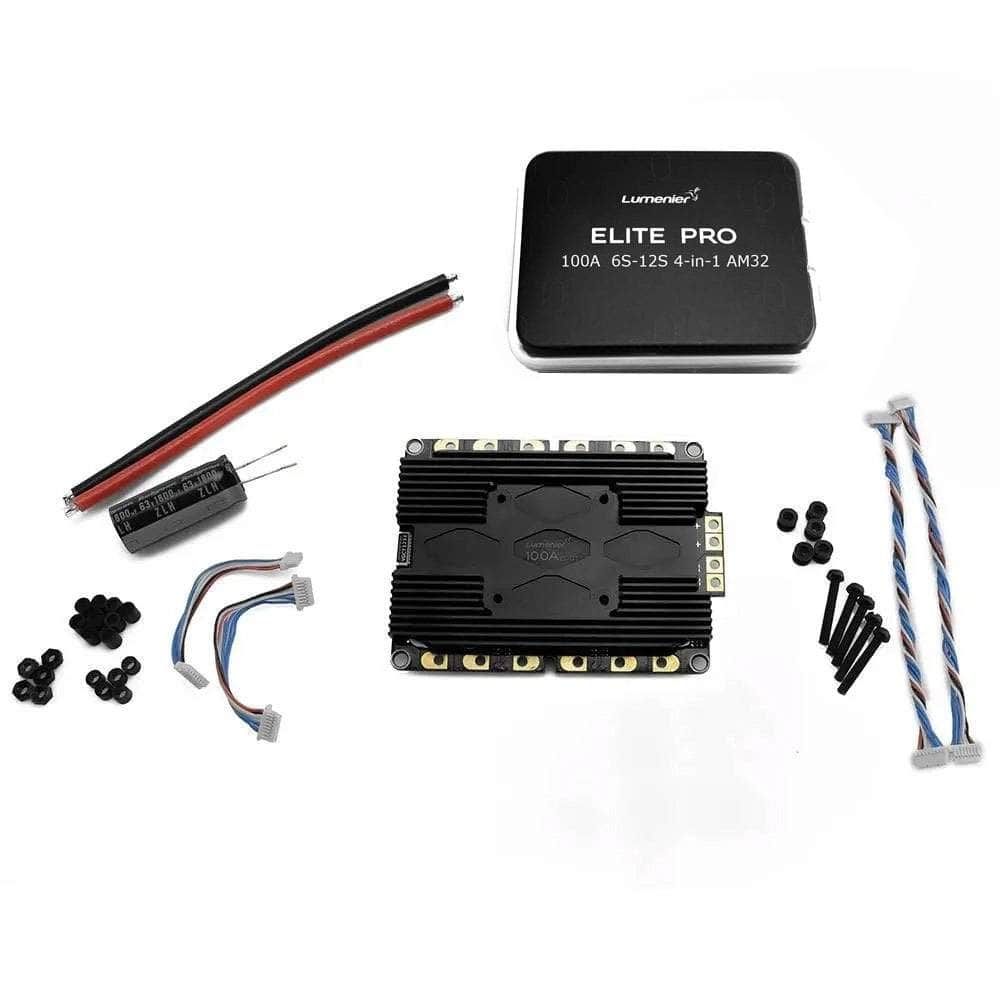  Lumenier ELITE PRO 100A V2.1 6-12S 4-in-1 AM32 ESC - 30x30、mySite、merchandisen