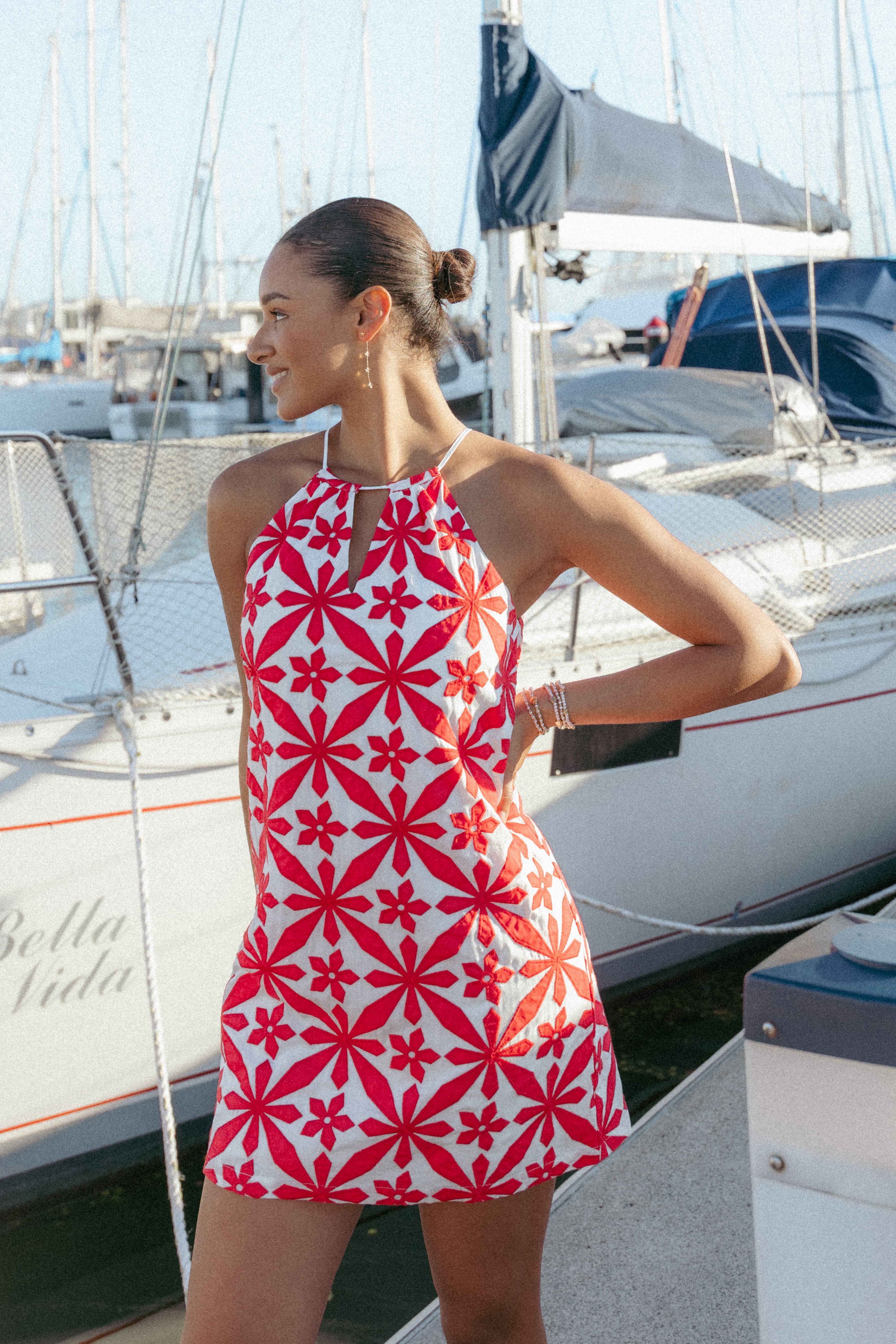  Kaelia Mini Dress - Red、mySite、sugarbowlscore