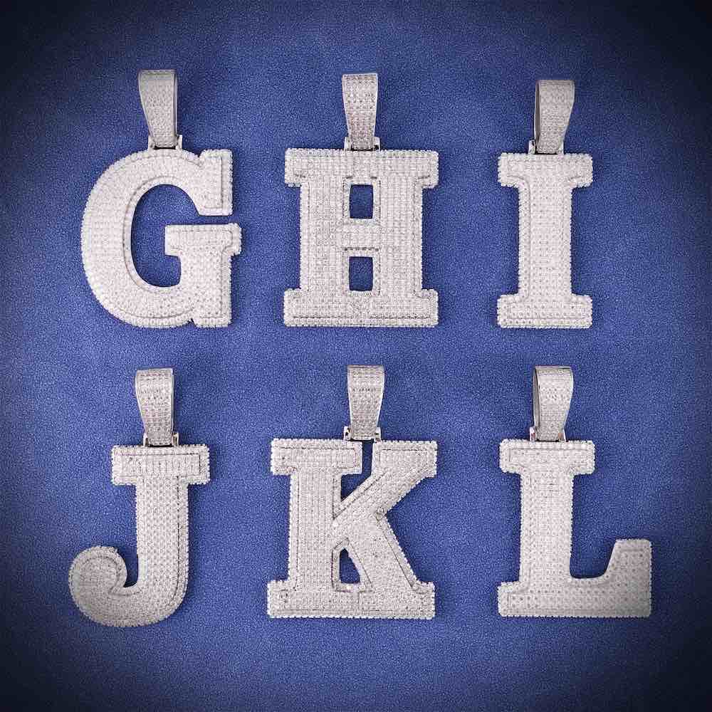 Custom Initial Pendant 14K Gold、mySite、hinf8tx79