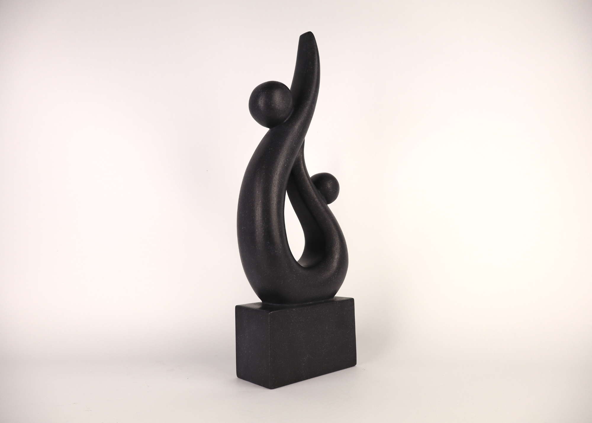 Mother & Child I - Black Marble (38 cm)、mySite、topwebapps