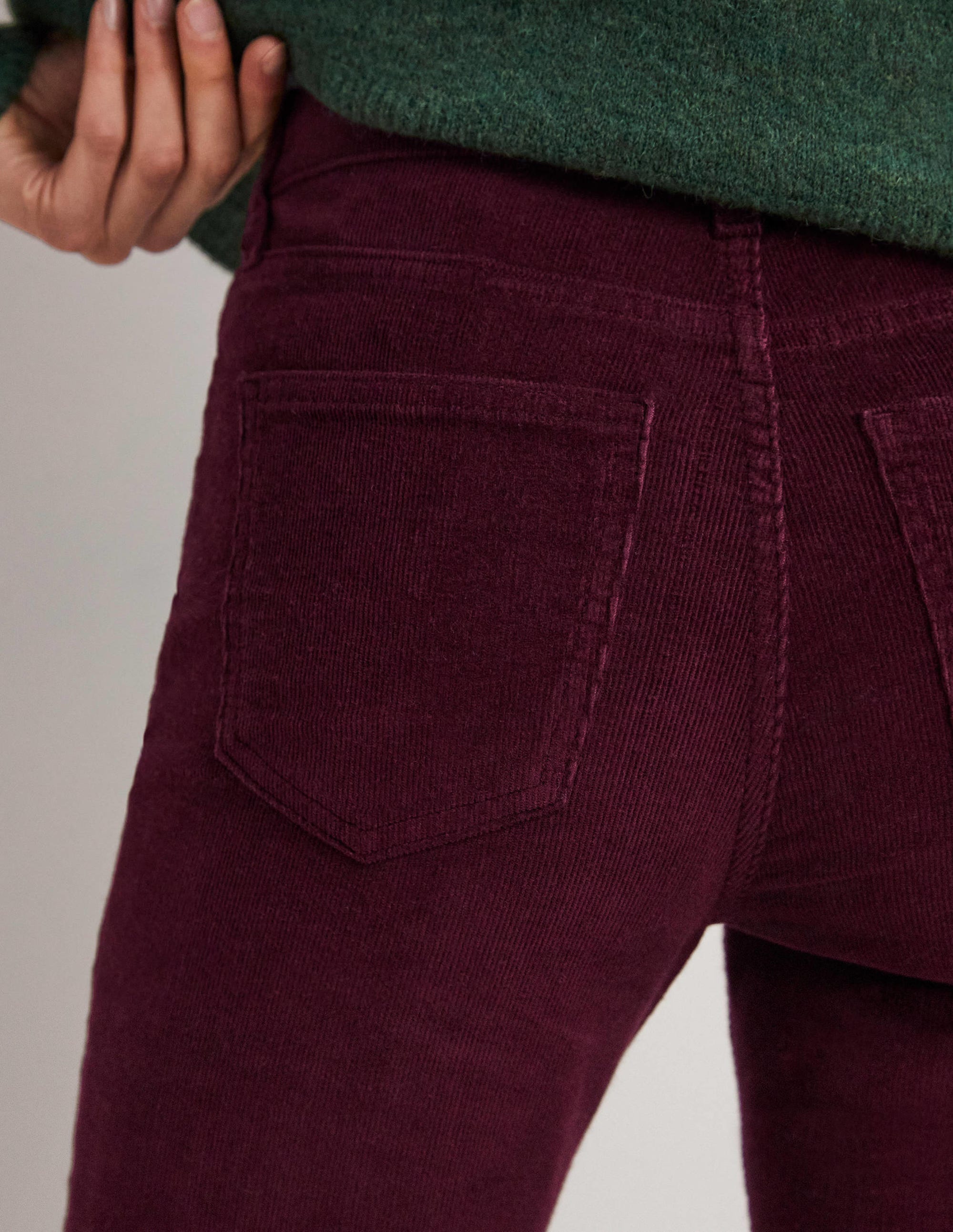  Corduroy Slim Straight Jeans-Mulled Wine、mySite、ashleygrahame