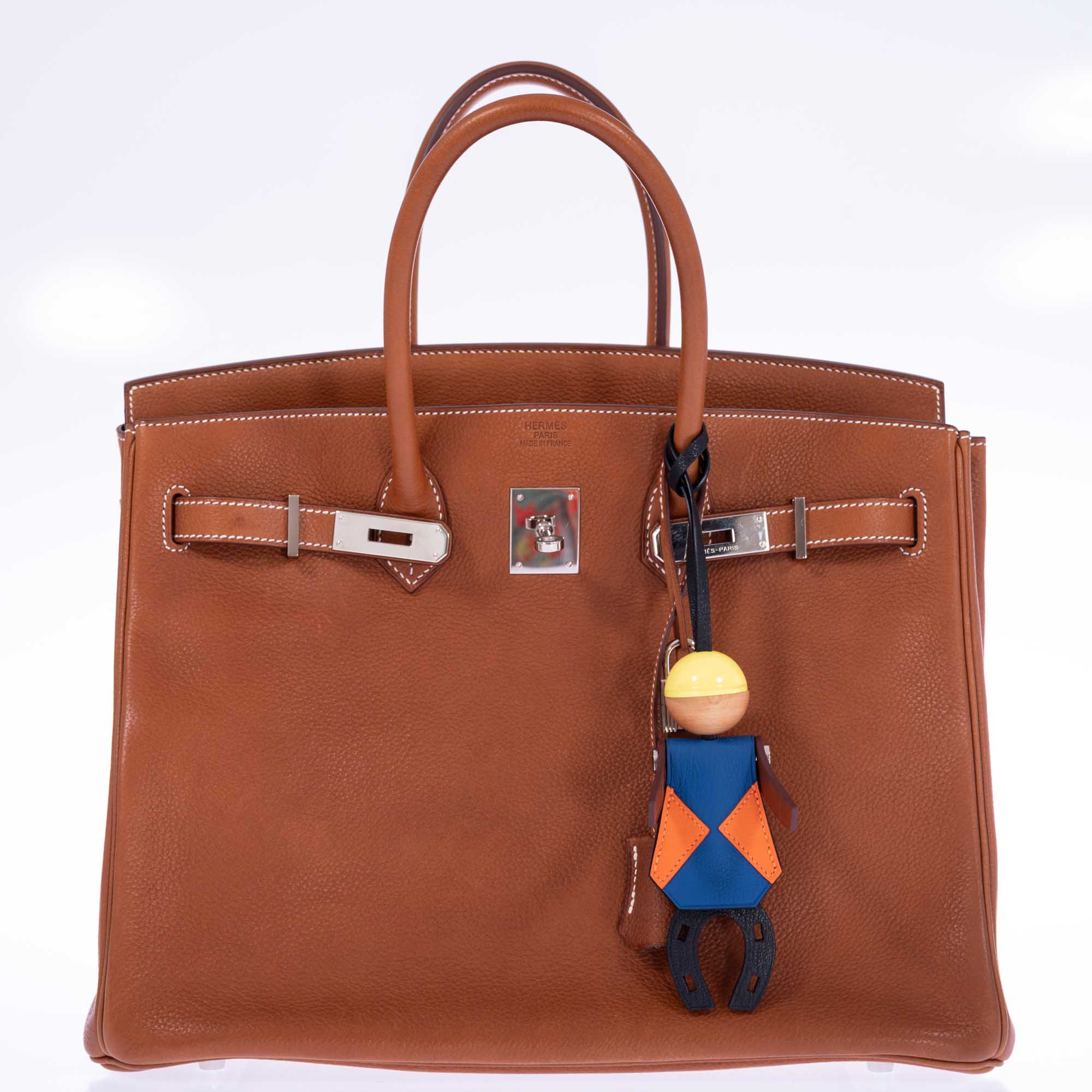 Hermès Birkin 35 Fauve Barenia Faubourg Palladium Hardware、mySite、garminoutage.com