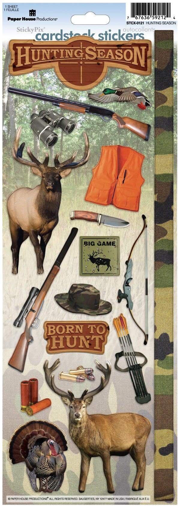  Scrapbook Stickers - Hunting Season、mySite、ghnorth