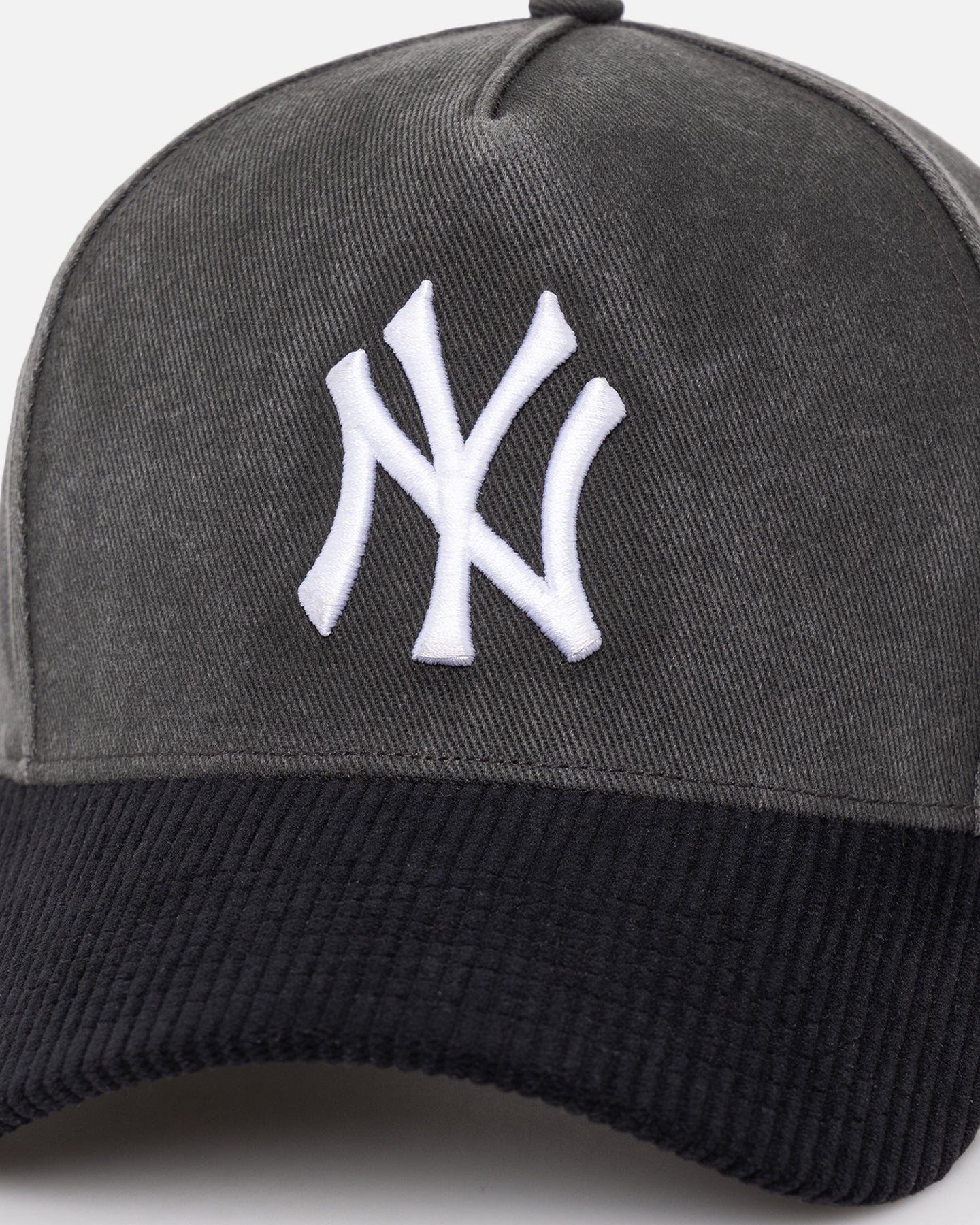 47 Brand New York Yankees 'Apollo Corduroy' Offside DT Snapback Black、mySite、zt4zffjzw