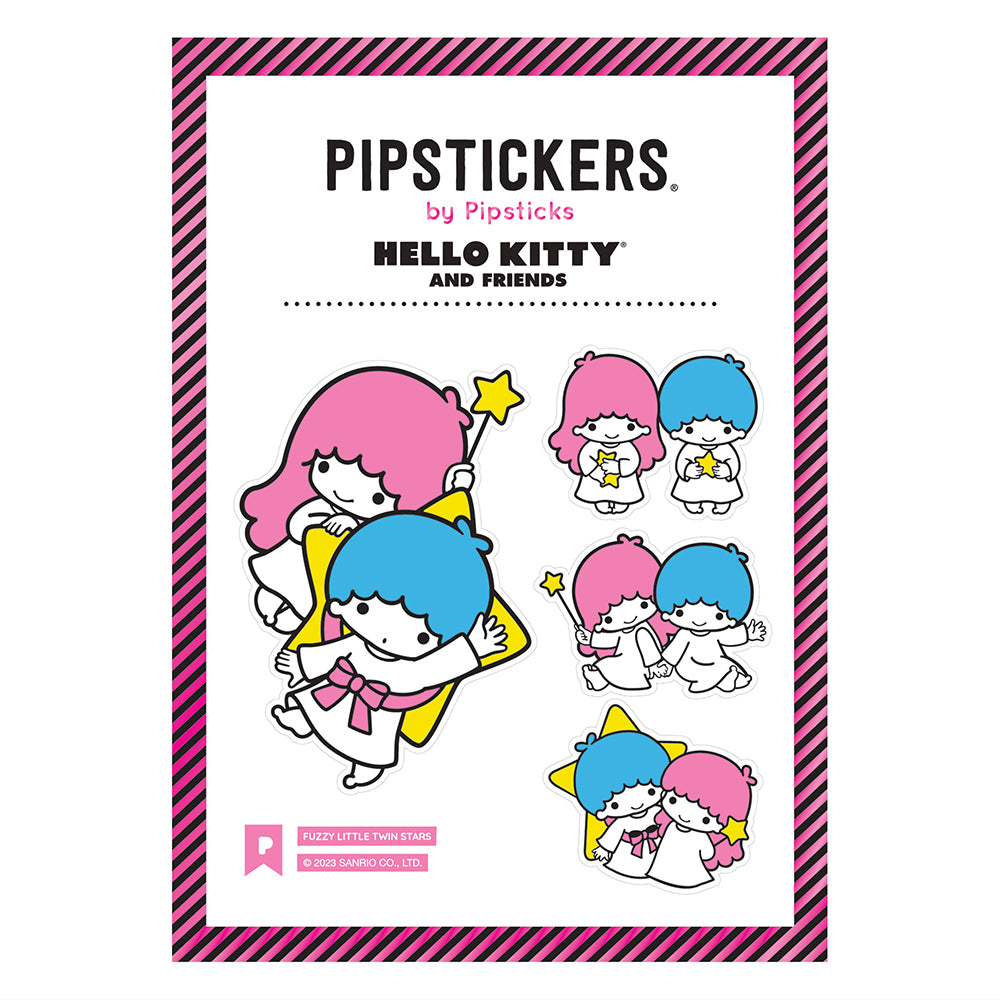  Little Twin Stars Fuzzy Stickers、mySite、ghnorth