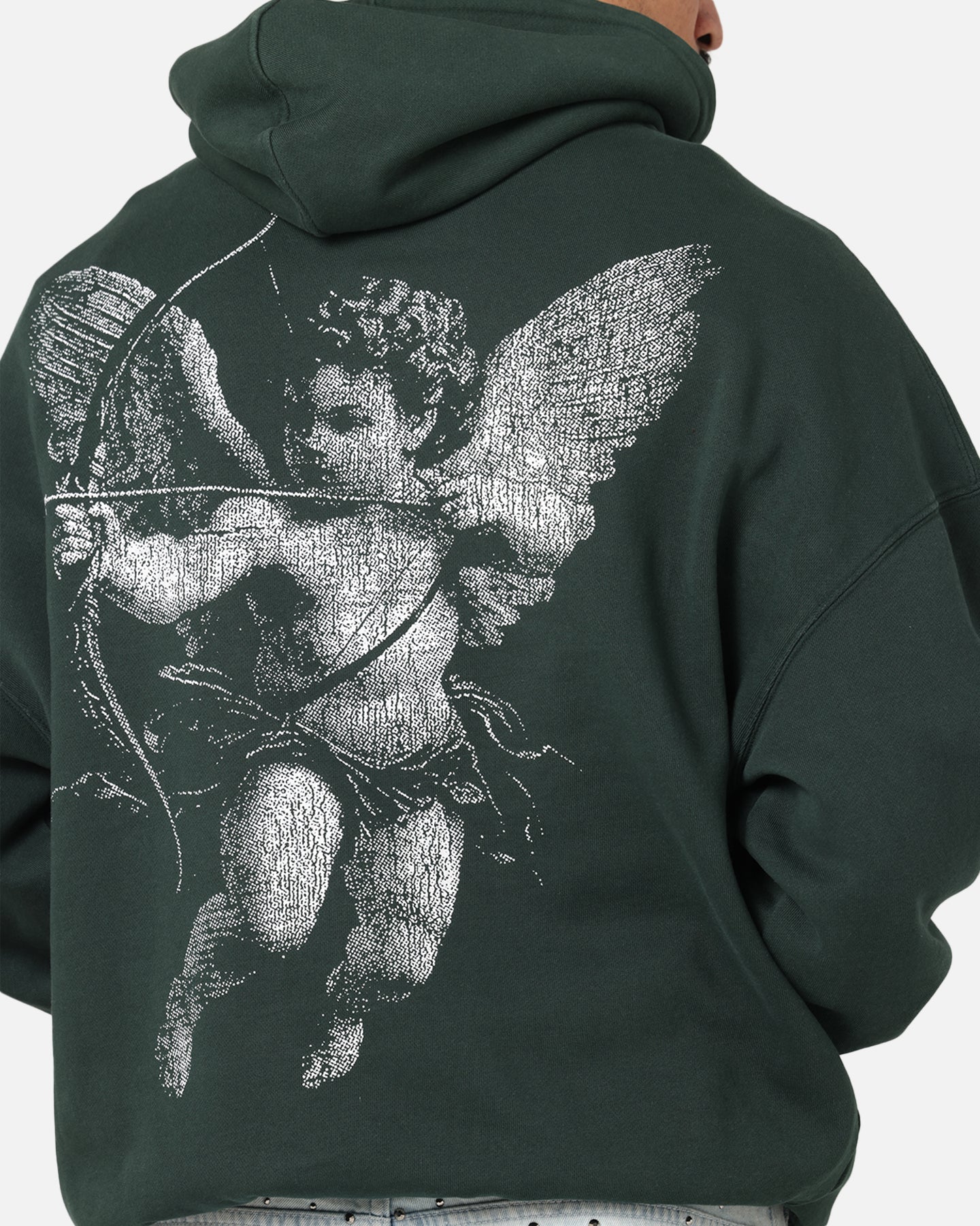 Saint Morta Redemption Boxy Hoodie Green、mySite、zt4zffjzw