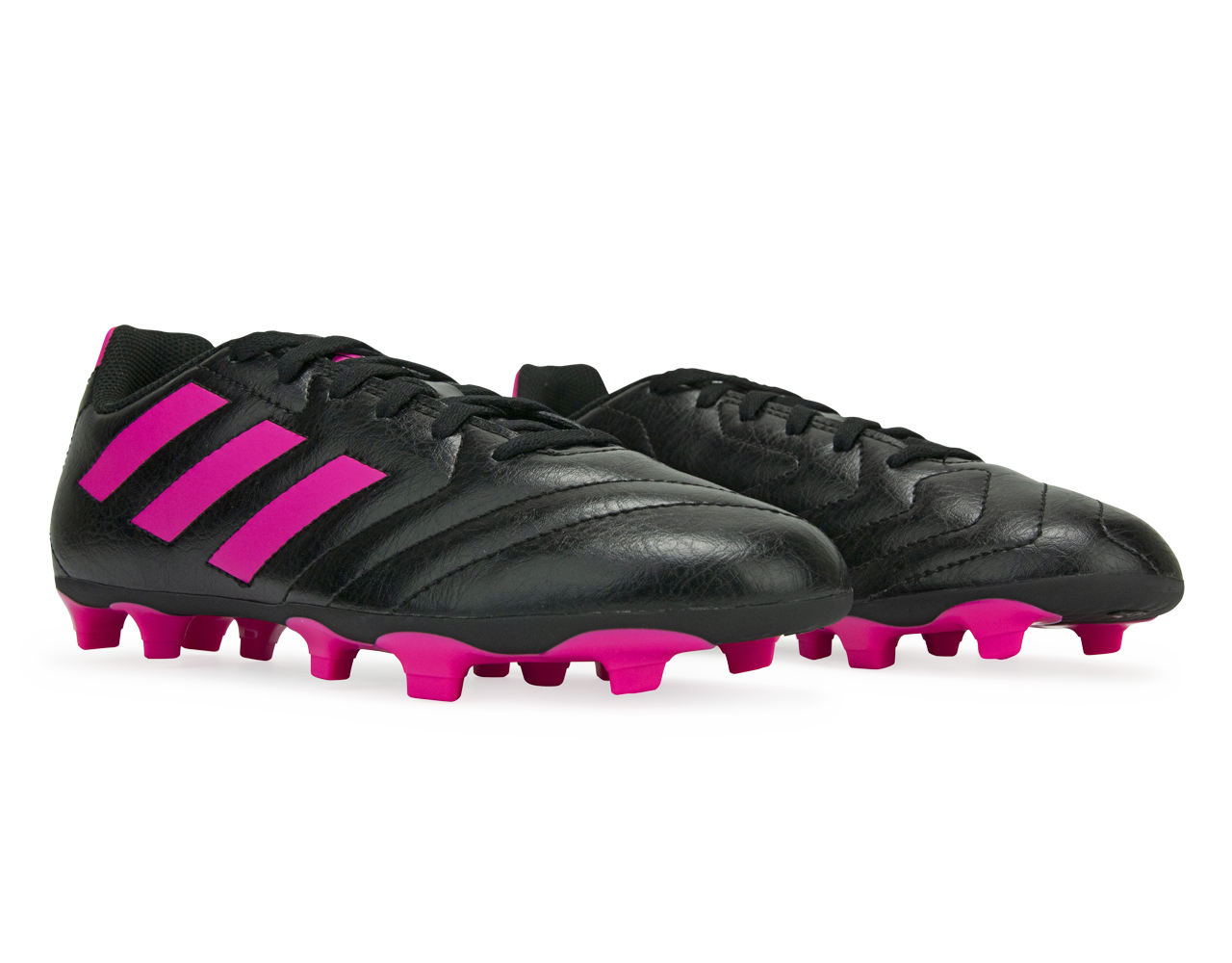 adidas Kids Goletto VII FG Core Black/Shock Pink、mySite、bottomscart