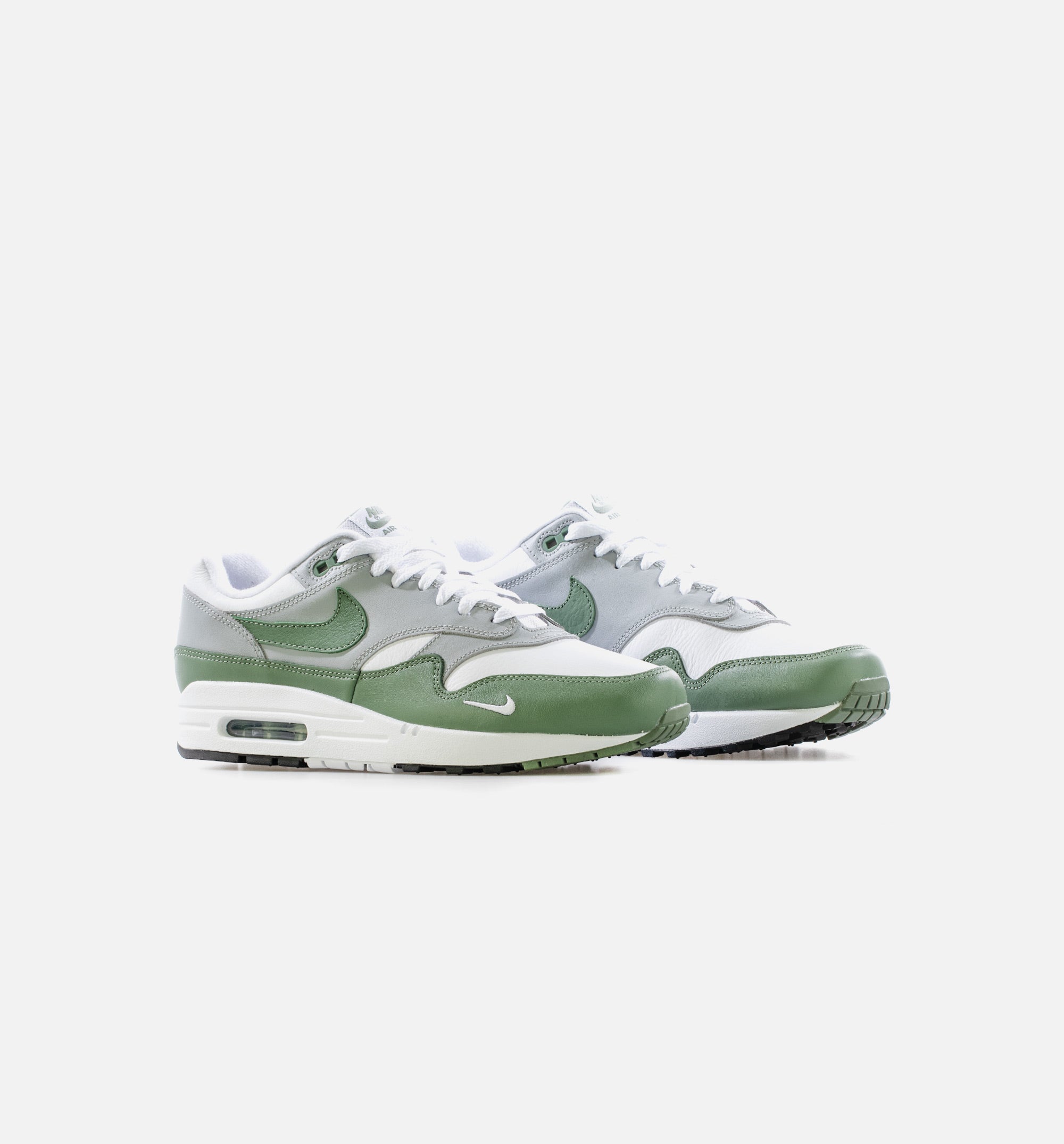 Air Max 1 Spiral Sage Mens Lifestyle Shoe - White/Grey/Green、mySite、dreamappss