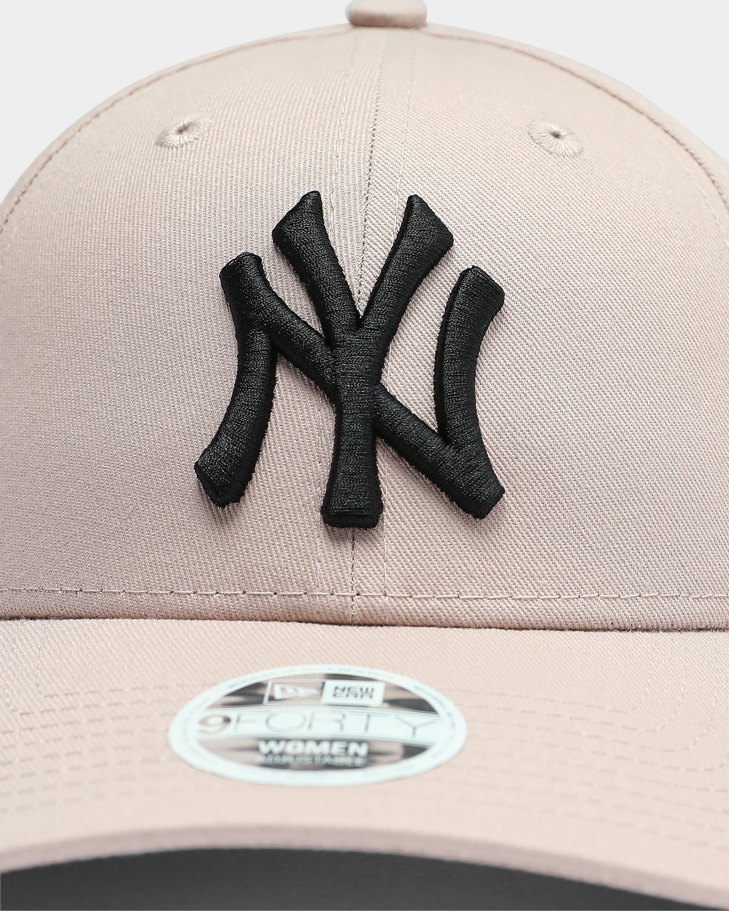 New Era Women's New York Yankees 9FORTY Strapback Stone Rose/Black、mySite、zt4zffjzw
