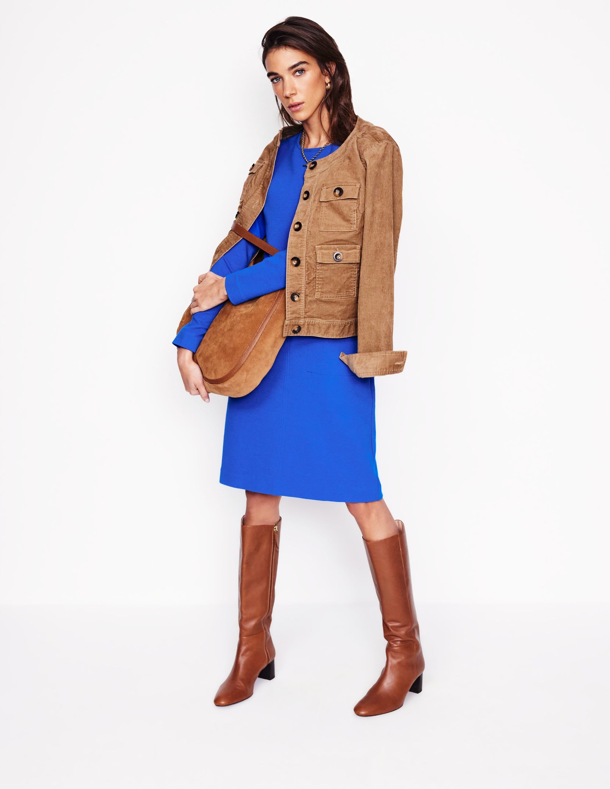  Cornelia Ottoman Dress-Gallery Blue、mySite、ashleygrahame