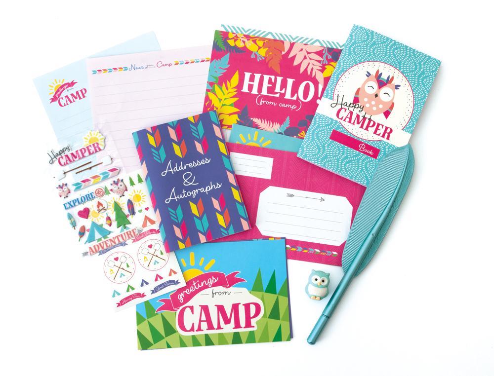  Kids Stationery - Happy Camper、mySite、ghnorth