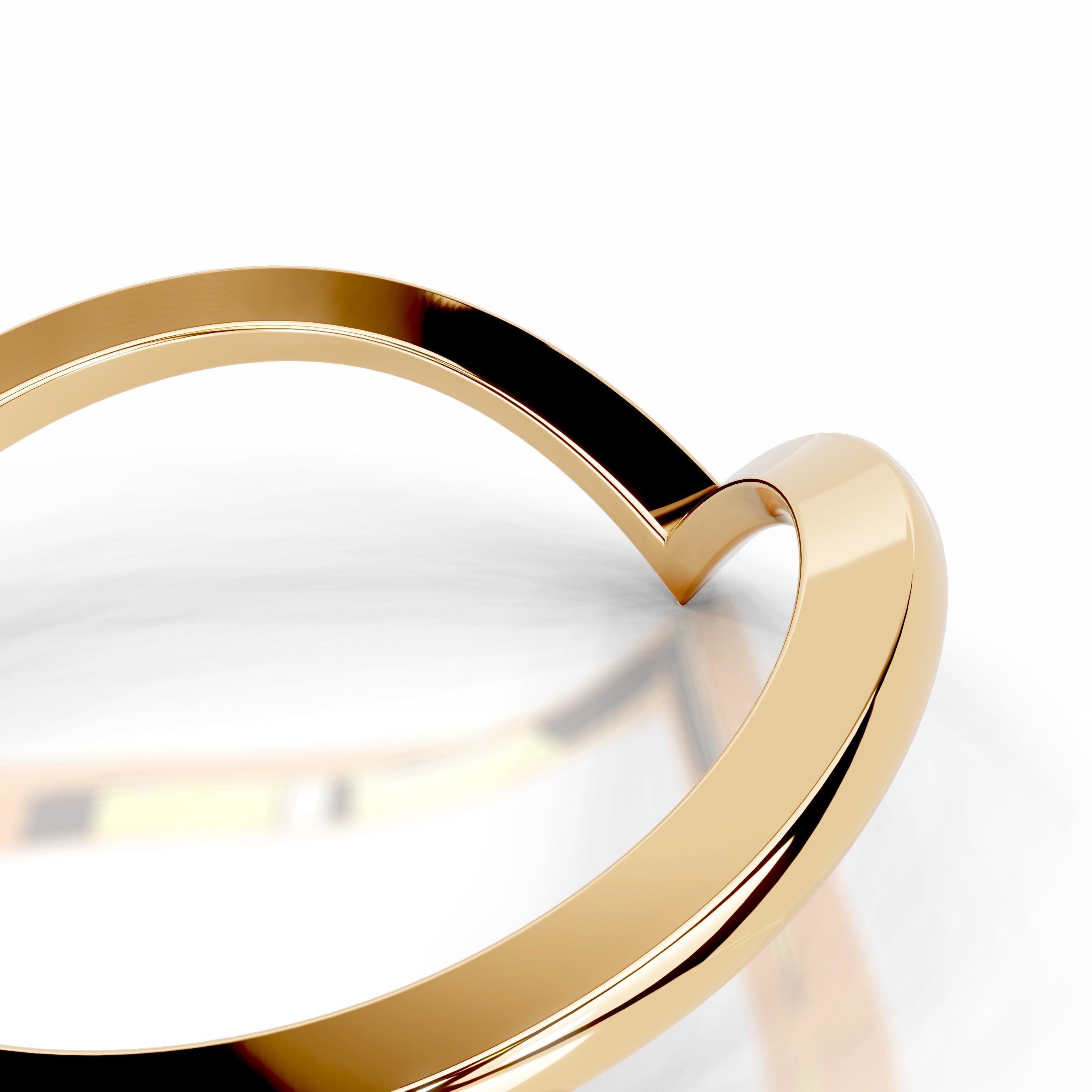 Chaya Diamond Wedding band - 18K Yellow Gold、mySite、hinf8tx79