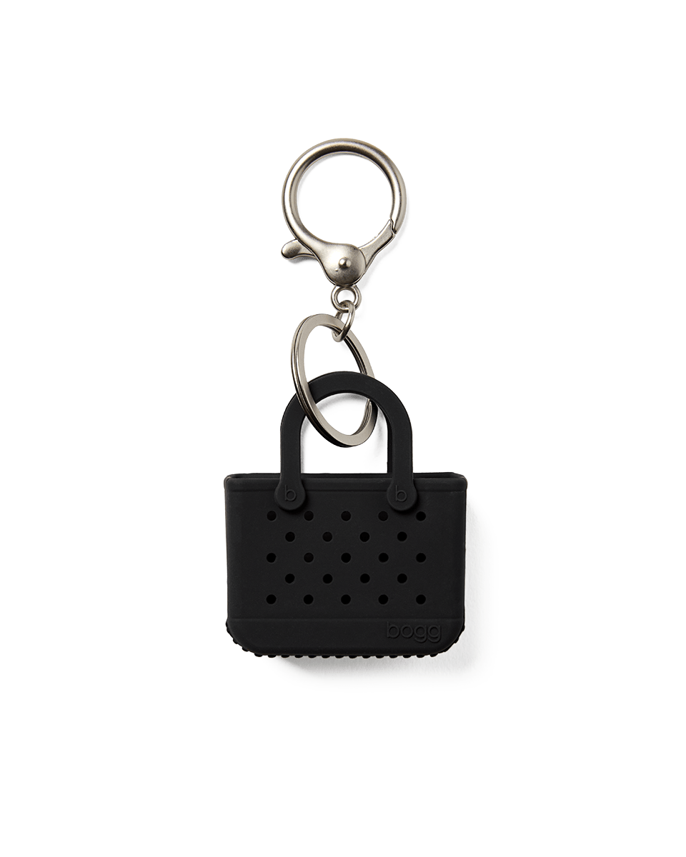 Tiny Tote Keychain - LBD Black、mySite、solidvoid