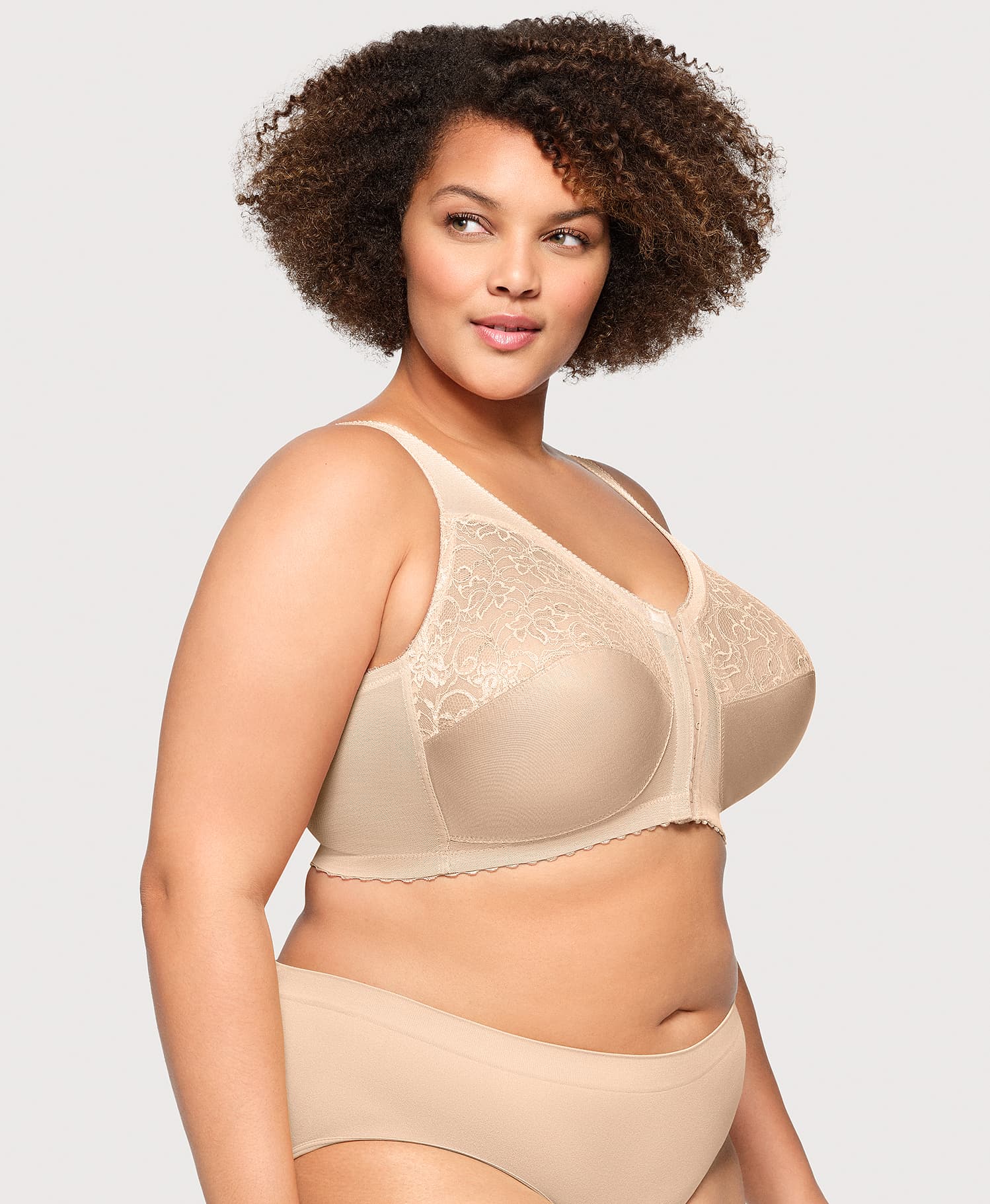  MagicLift Front-Closure Support Bra Blush、mySite、justintrudeaud