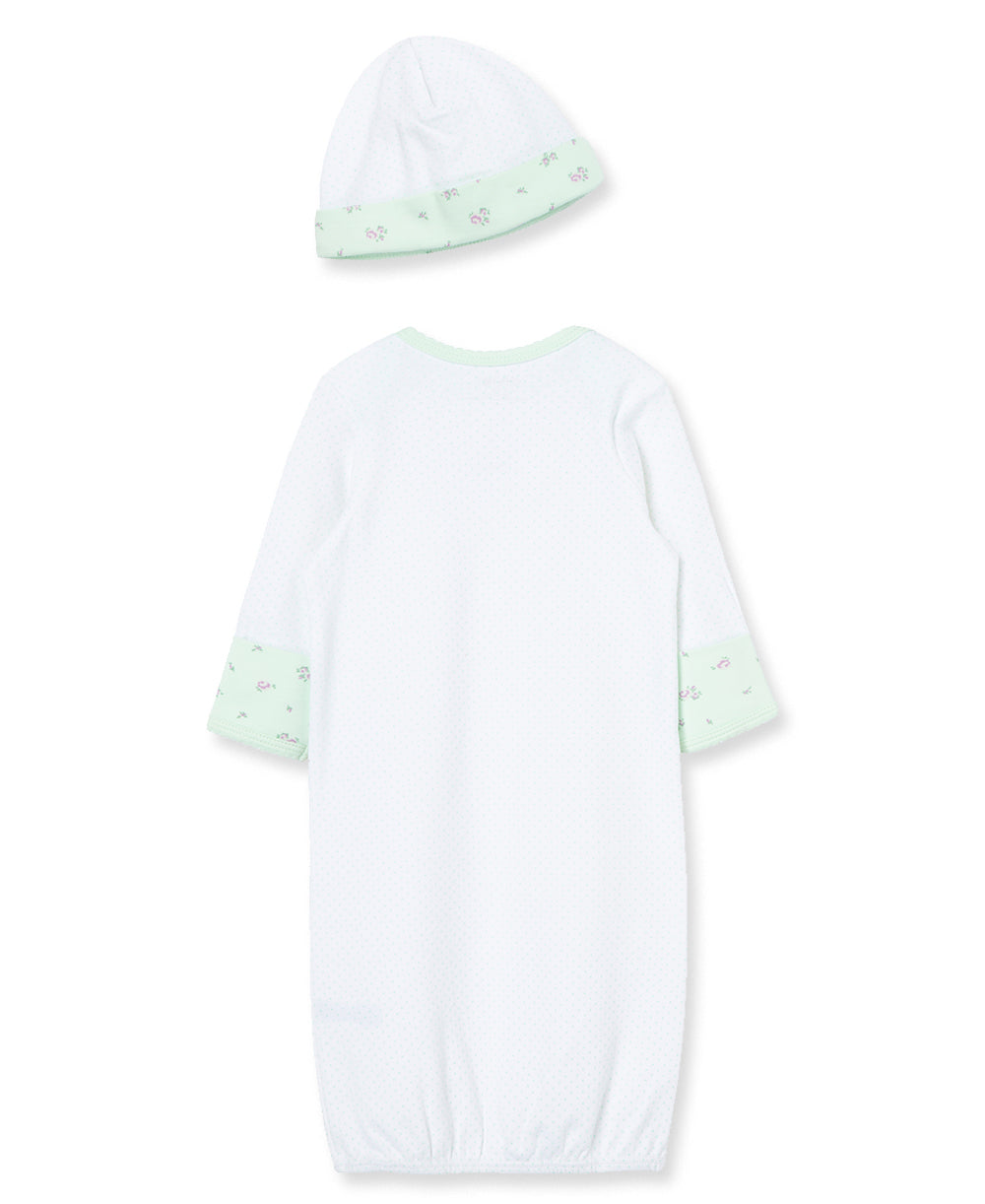  Petite Rose Sleeper Gown And Hat、mySite、layawaytickets