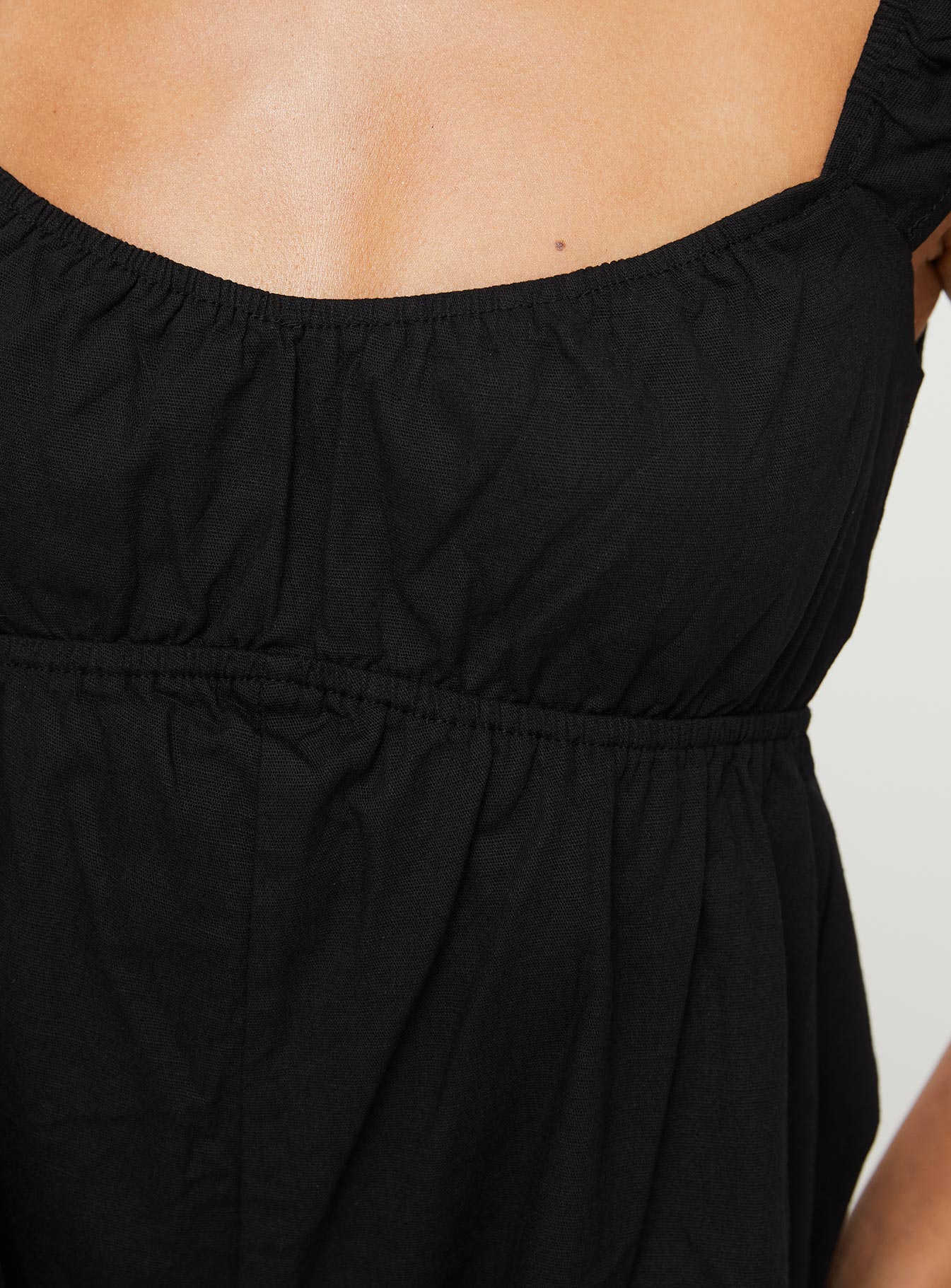 Bridgid Romper Black、mySite、solidvoid