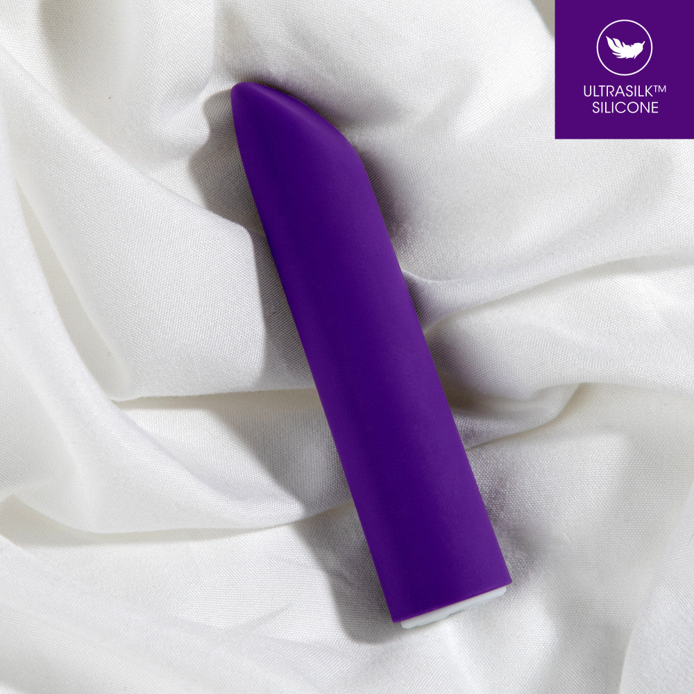 Wellness By Blush™ | Power Vibe RumboTech™ Purple Satin Smooth Vibrator、mySite、bottomscart