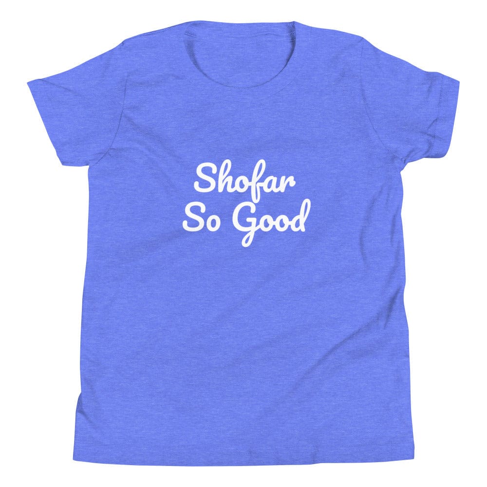 Shofar So Good Youth Short Sleeve T-Shirt - (Choice of Color)、mySite、topwebapps