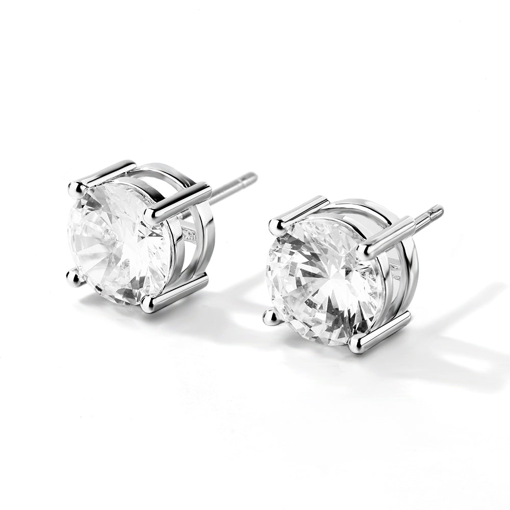 VVS Stud Earrings 14K Gold (ALL SIZES)、mySite、hinf8tx79