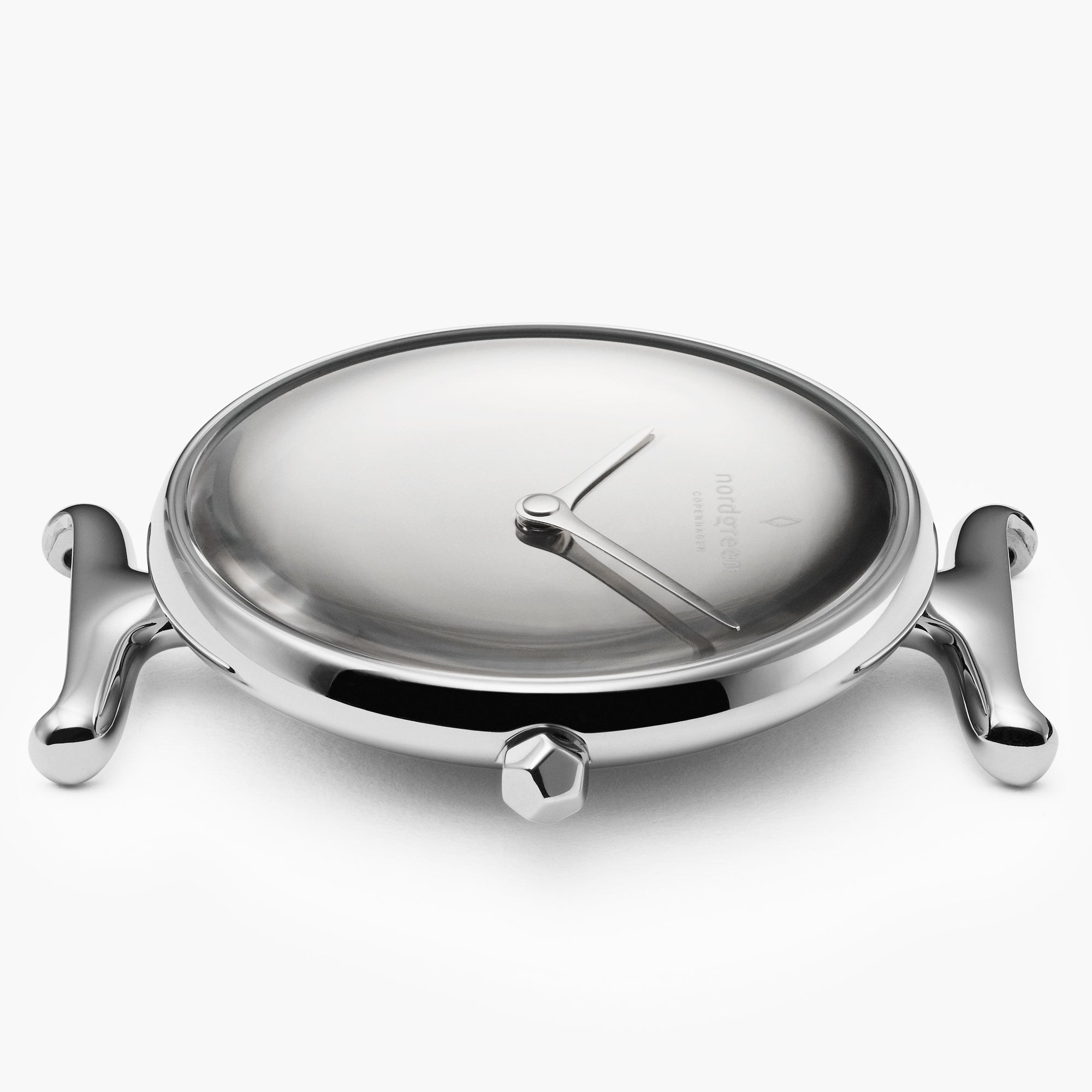  Unika - BUNDLE Polished Metal Dial Silver | Mesh / Grey Leather Straps