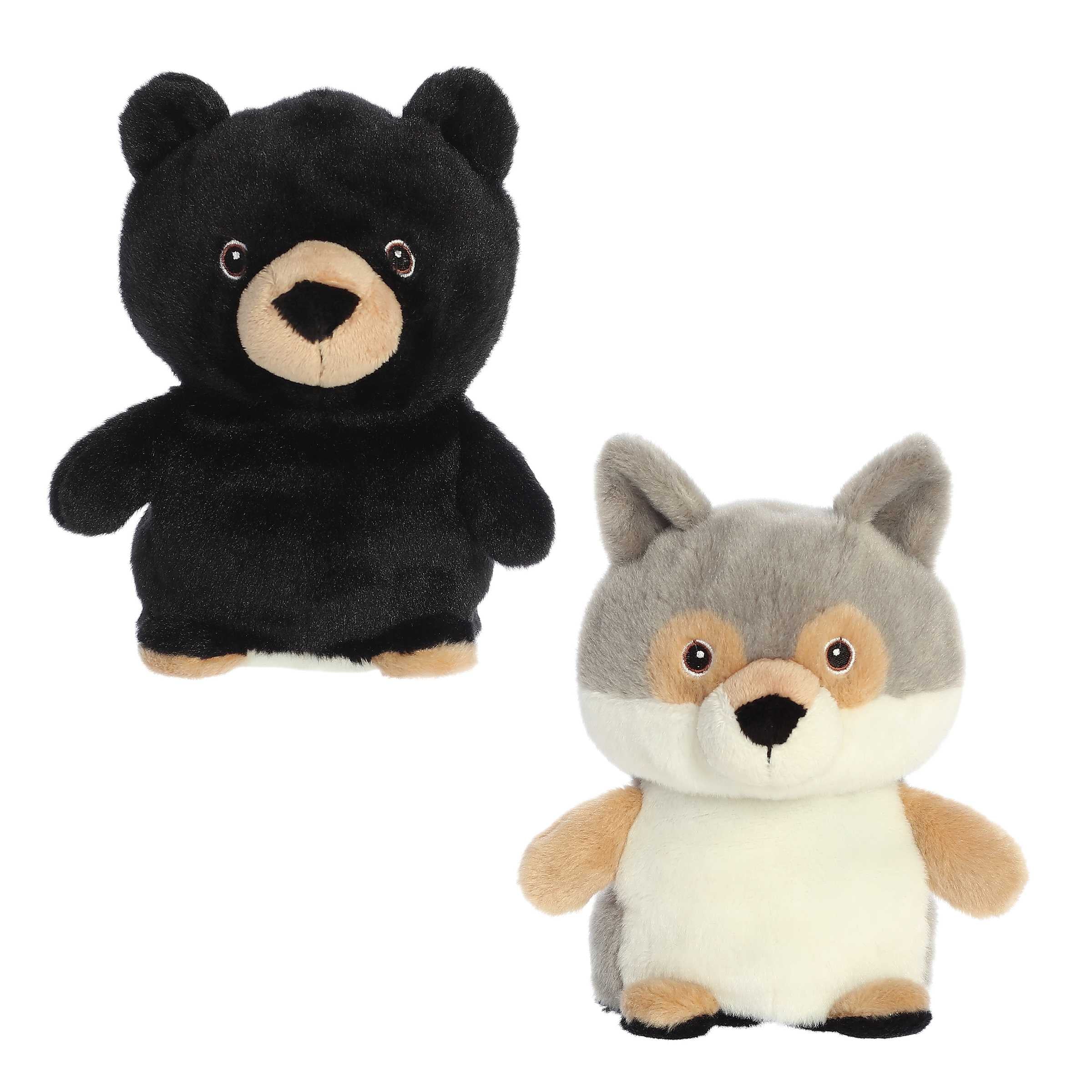 Aurora® - Eco Nation™ - Reversible Eco Pairs - 6.5 Black Bear and Wolf、mySite、g9winljtr