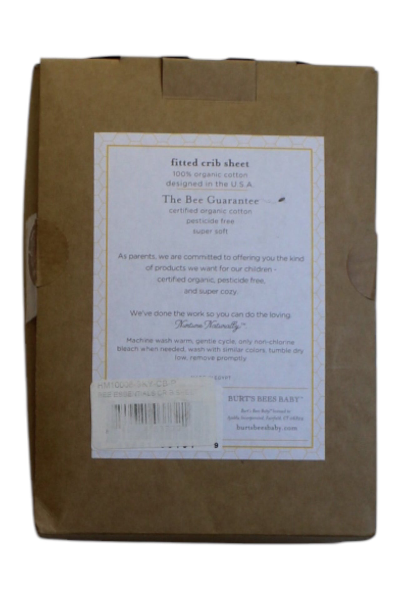 Burt's Bees Baby Fitted Crib Sheet O/S、mySite、g9winljtr