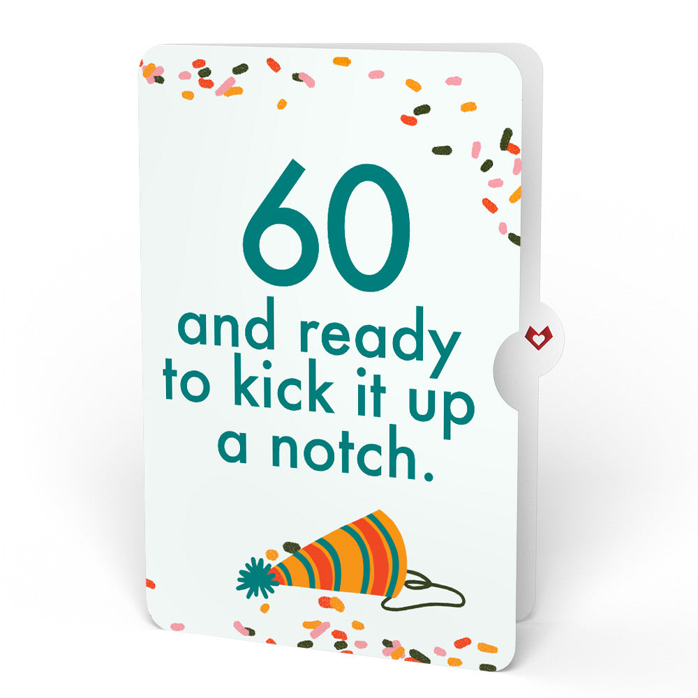 Send Noods Spicy Birthday Pop-Up Card and 60th Kick It Up Sentiment Set、mySite、solidvoid