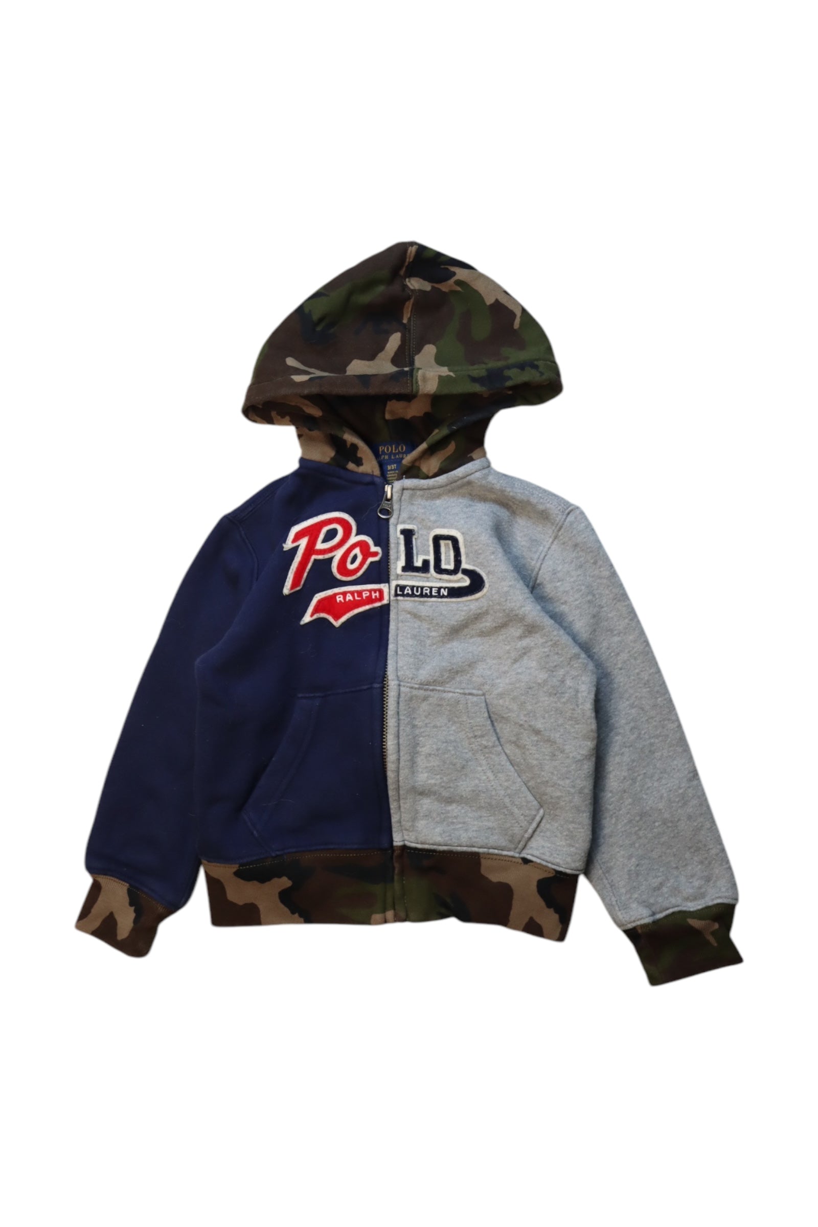 Polo Ralph Lauren Hooded Zipper Sweatshirt 3T、mySite、g9winljtr