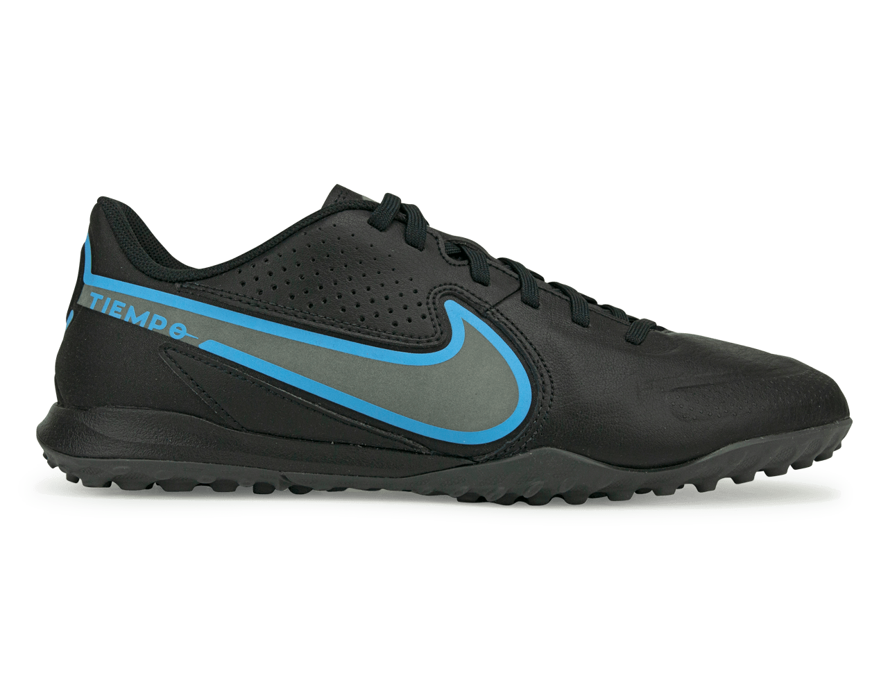Nike Men's Tiempo Legend 9 Academy TF Black/Iron Grey、mySite、noshort