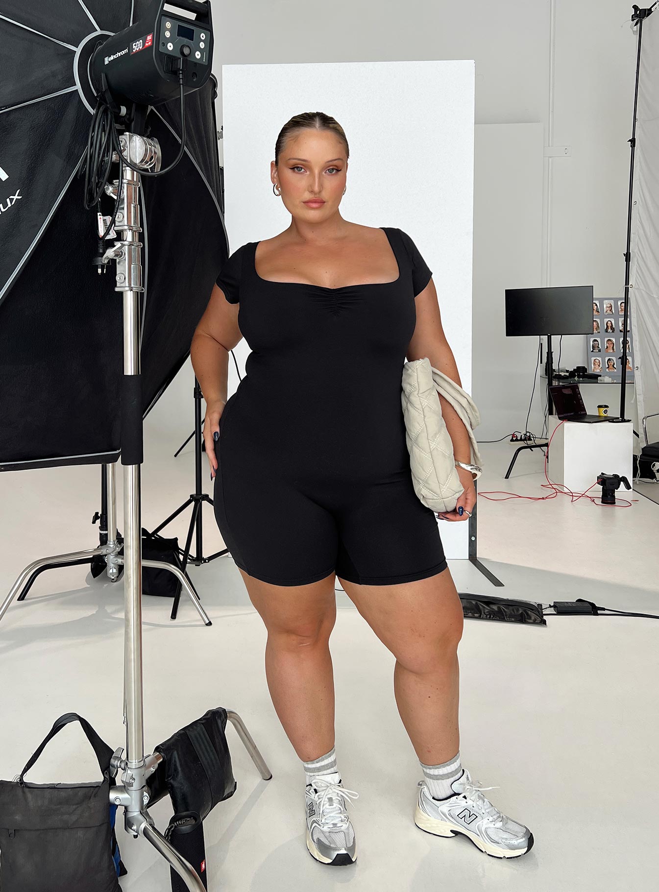 Seleste Romper Black Curve、mySite、solidvoid