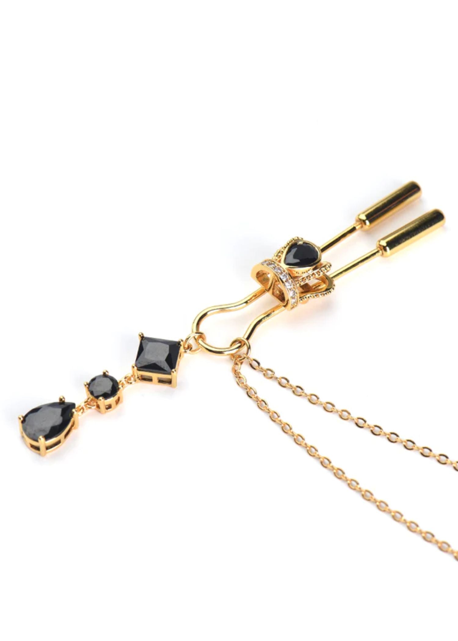  Gold Crown Chain Nipple Clamps、mySite、justintrudeaud