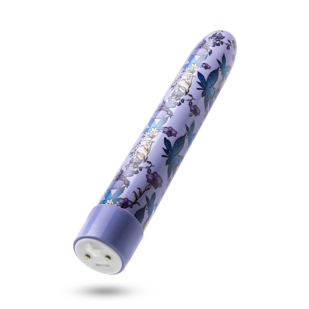 Limited Addiction By Blush® | Floradelic Slimline Purple Vibrator with Powerful RumboTech™ Technology、mySite、bottomscart