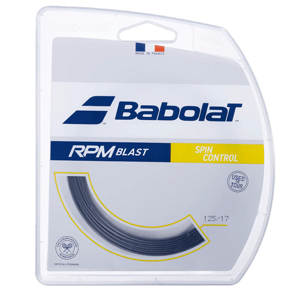Babolat RPM Blast 17/1.25 Tennis String (Black)