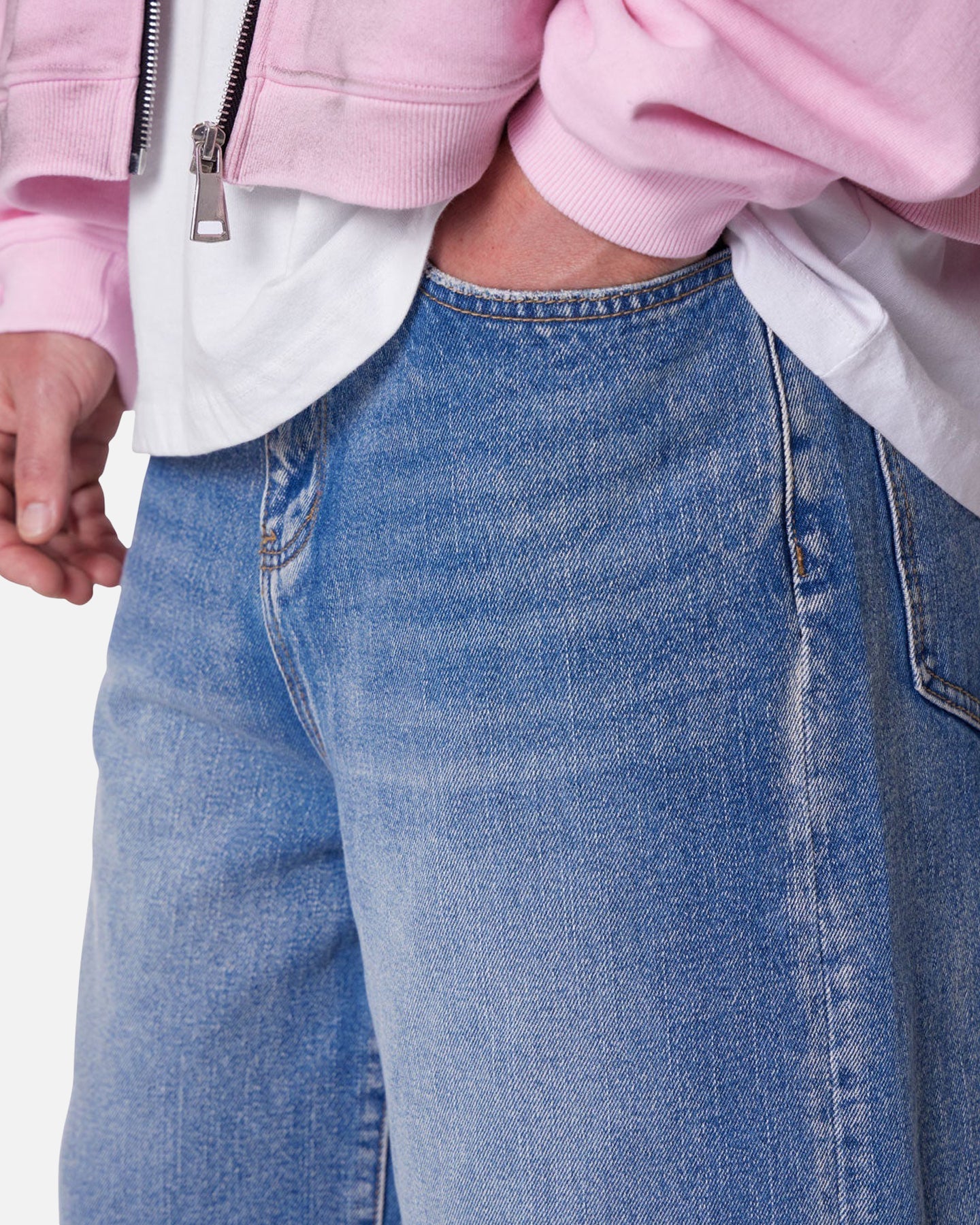 MNML Ultra Baggy Denim Shorts Raw Blue、mySite、zt4zffjzw