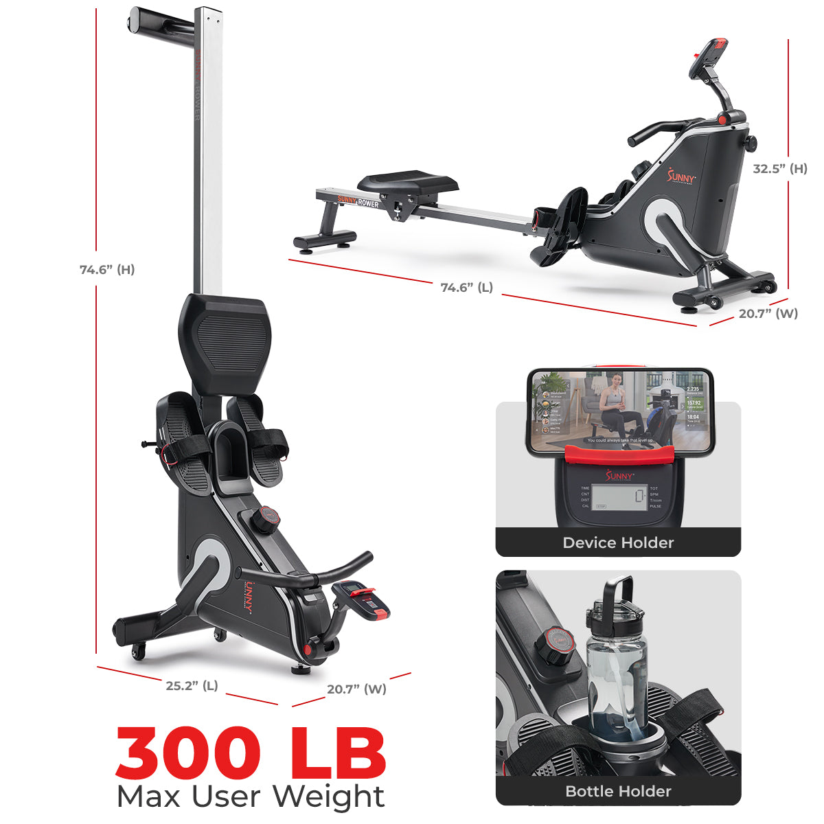  Smart Magnetic Rowing Machine、mySite、ghnorth