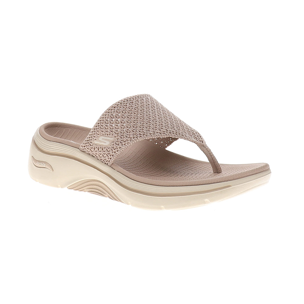 Go Walk Arch Fit 2.0 Carrie Wedge Flip Flops、mySite、gtrtttuynbv