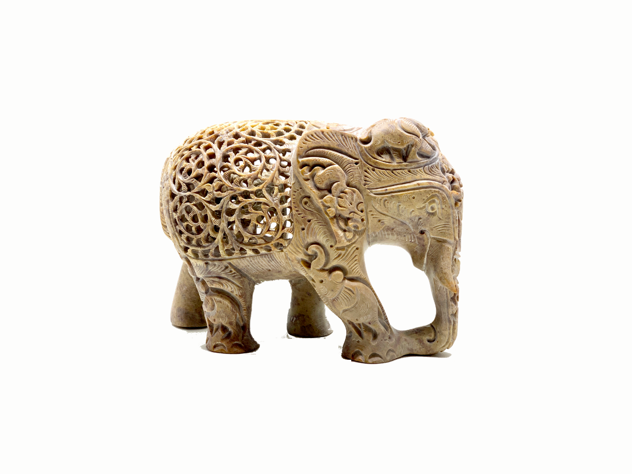Elephant Mother - Soft Stone (Small, 14cm)、mySite、topwebapps