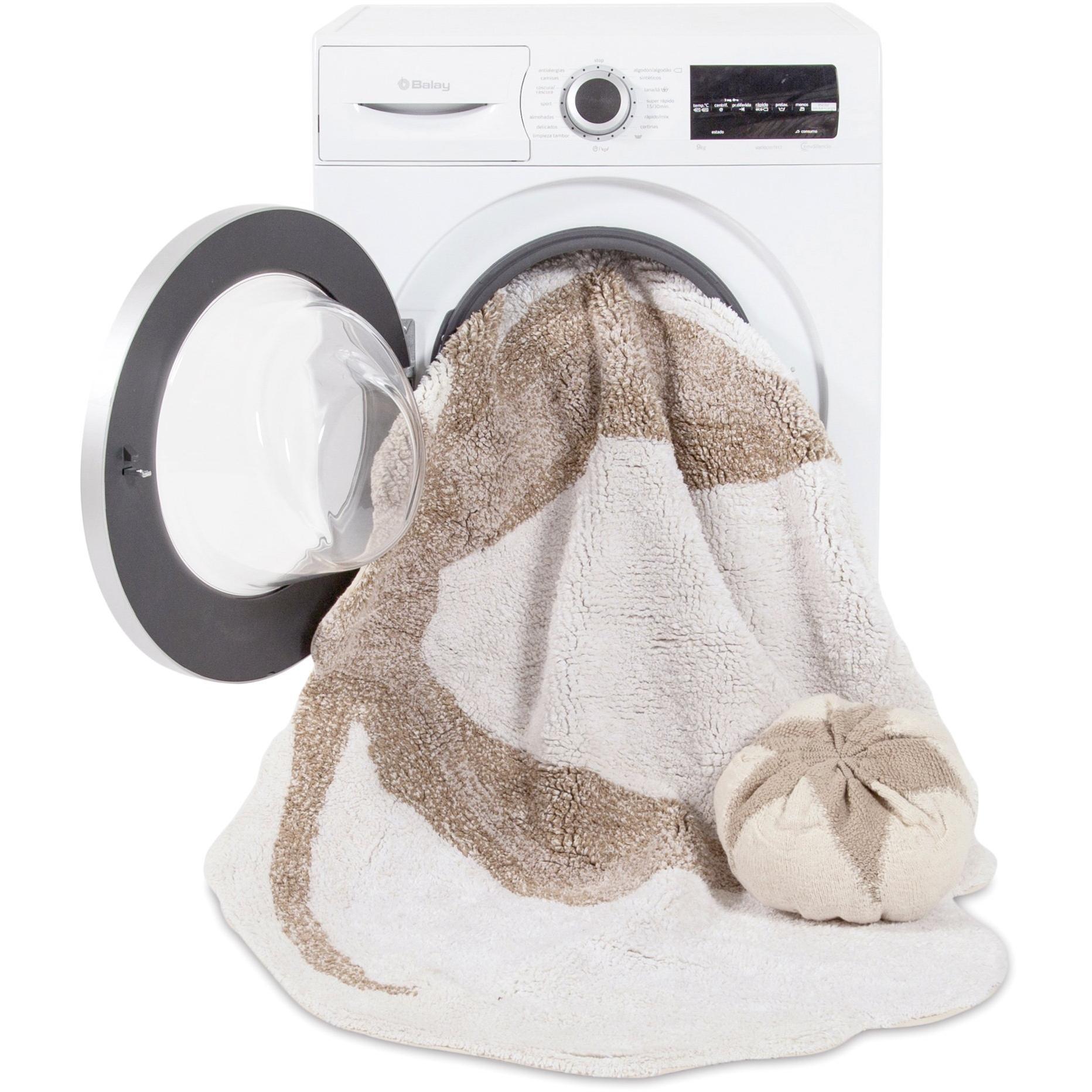 Cotton Flower Machine Washable Area Rug、mySite、gigharbornorthrealestate