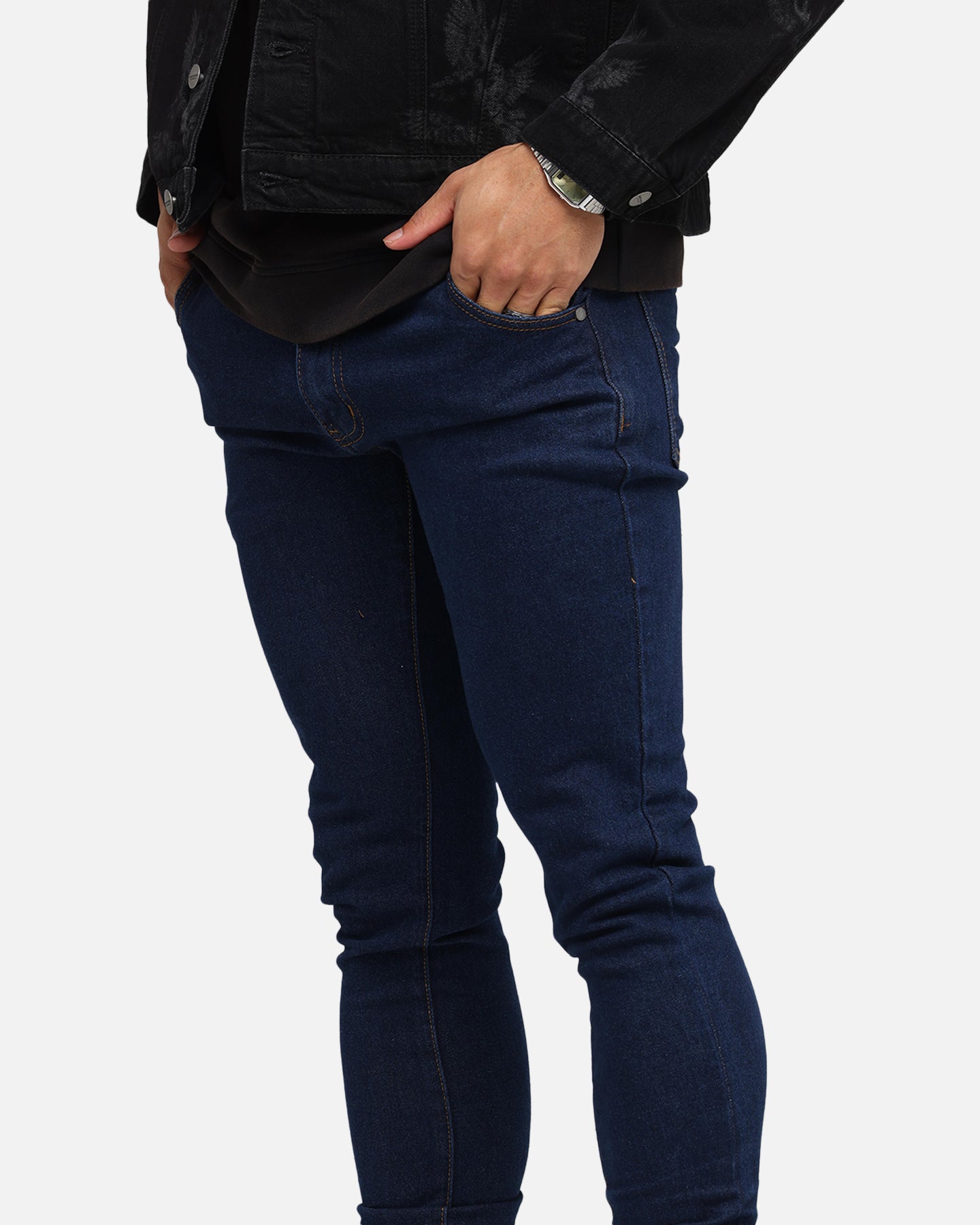 Saint Morta Dynasty Jeans Indigo/Tan、mySite、zt4zffjzw