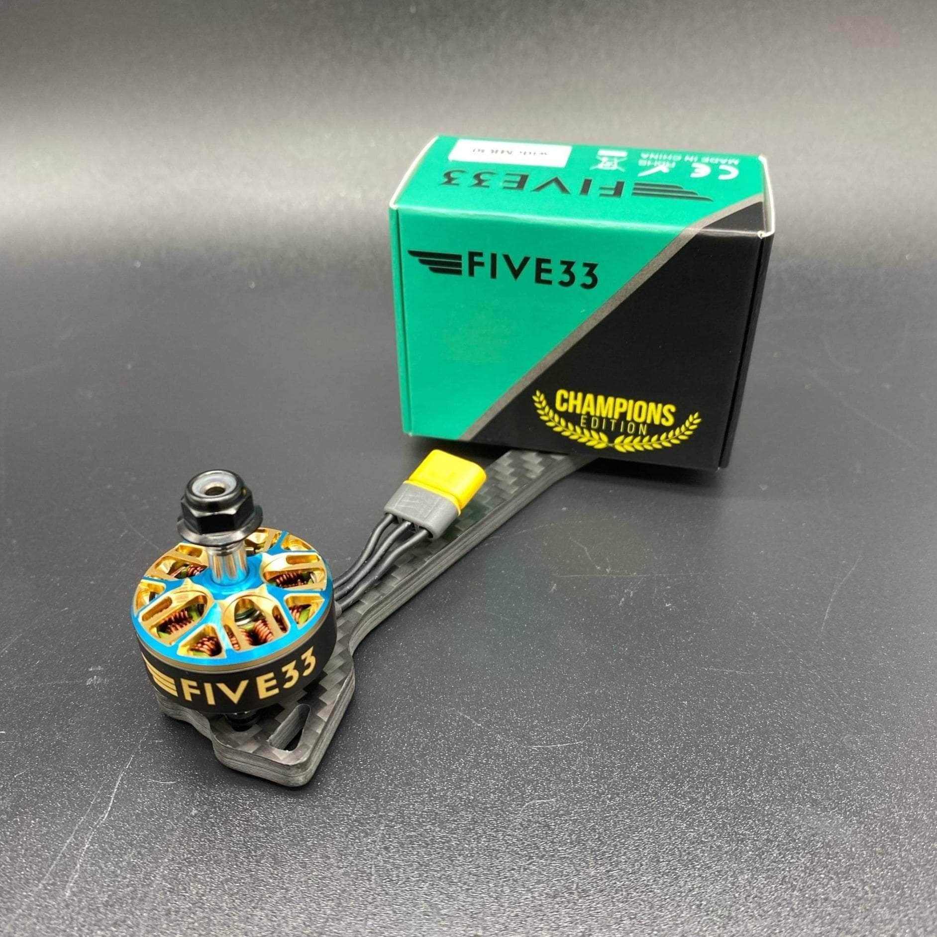  FIVE33 2207 “Champions Edition” 2070kv Motor w/ MR30、mySite、merchandisen