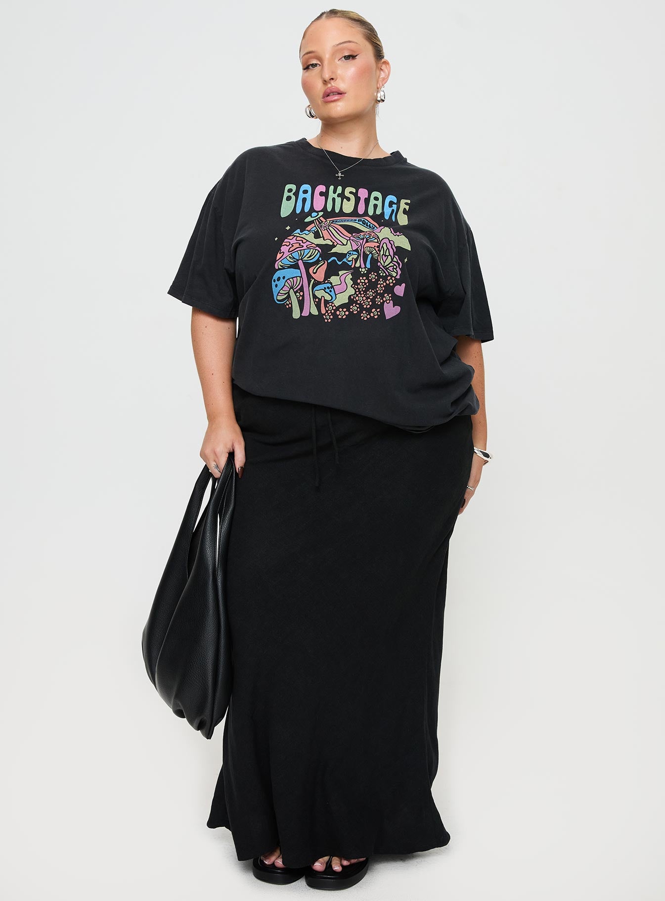 Playground Oversized Tee Curve、mySite、solidvoid