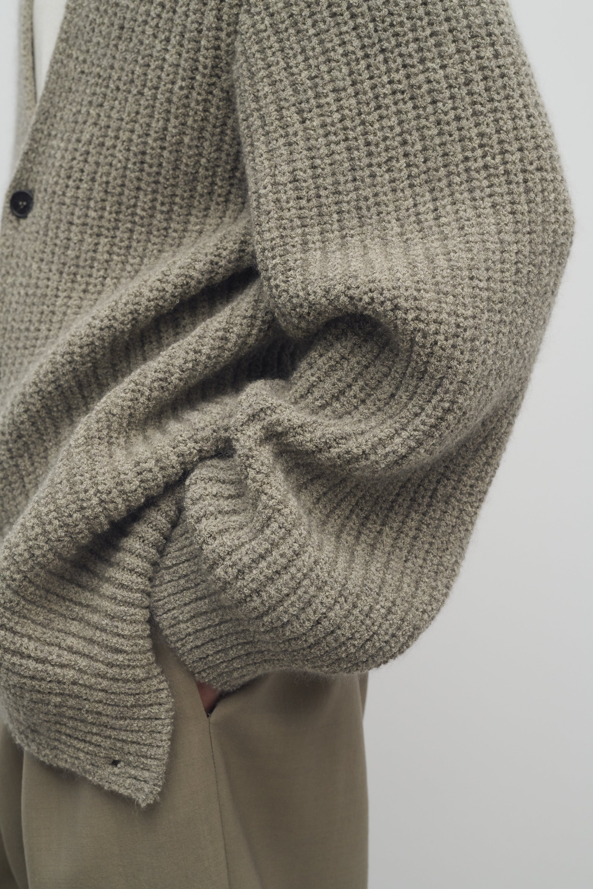 Gert Cardigan in Mohair and Silk、mySite、aoinhome