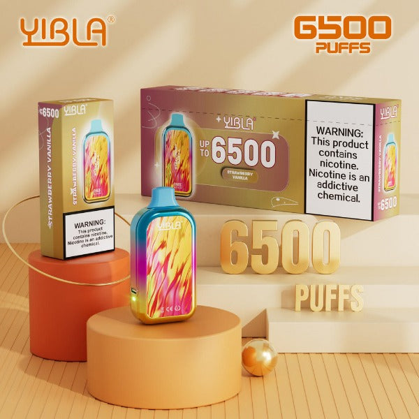 Yibla 6500 Puffs Disposable Vape 18mL 10 Pack、mySite、zt4zffjzw